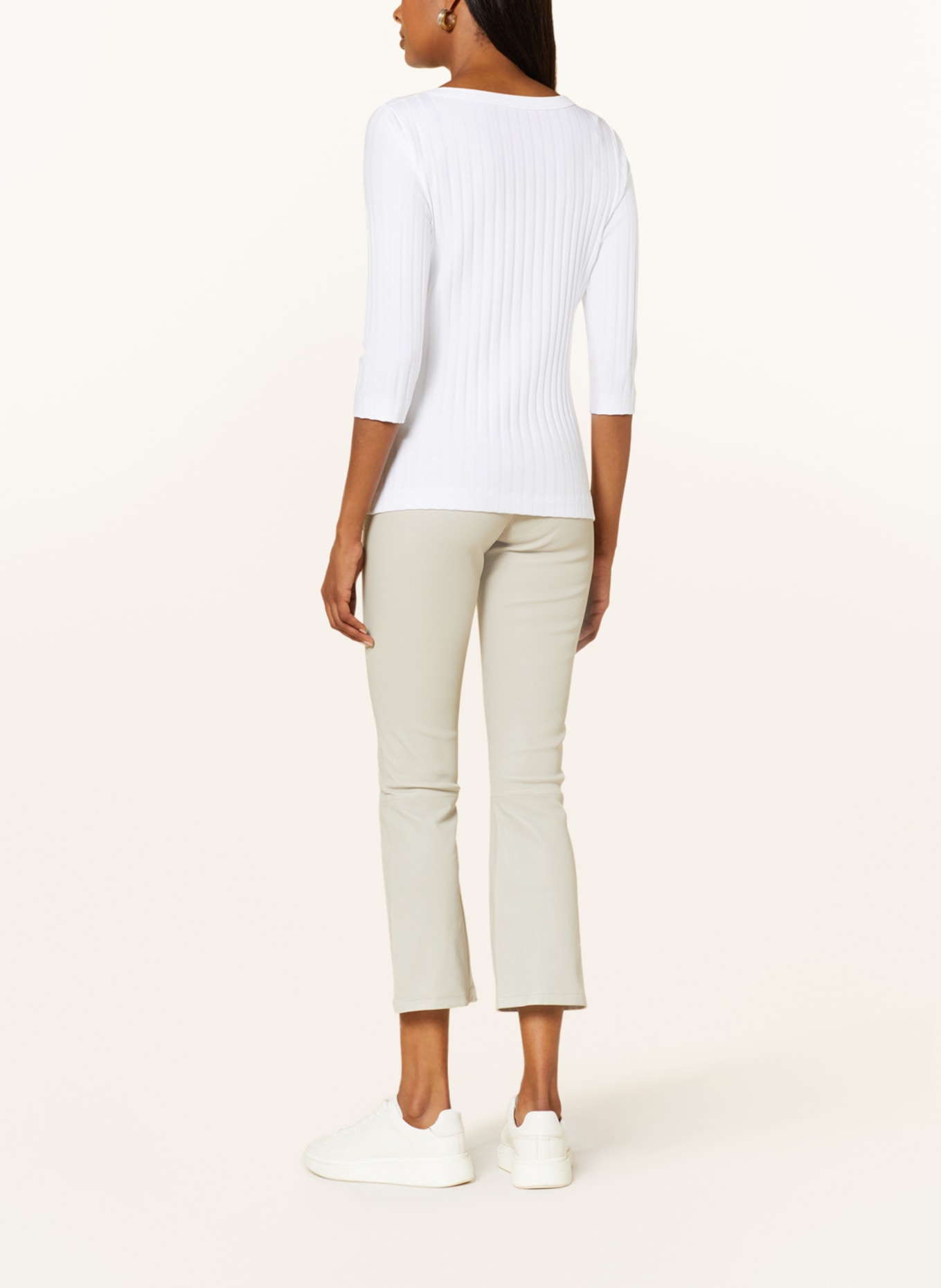 lilienfels Shirt with 3/4 sleeves, Color: WHITE (Image 3)