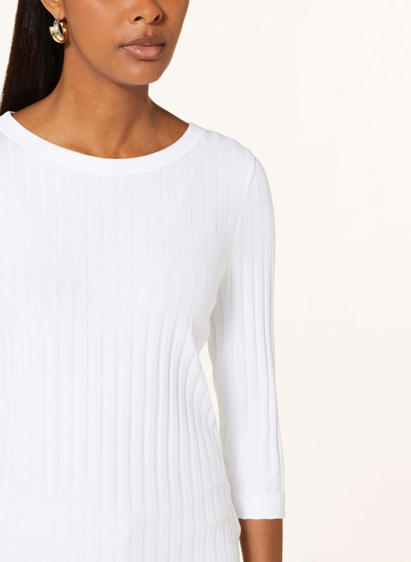 lilienfels Shirt with 3/4 sleeves, Color: WHITE (Image 4)