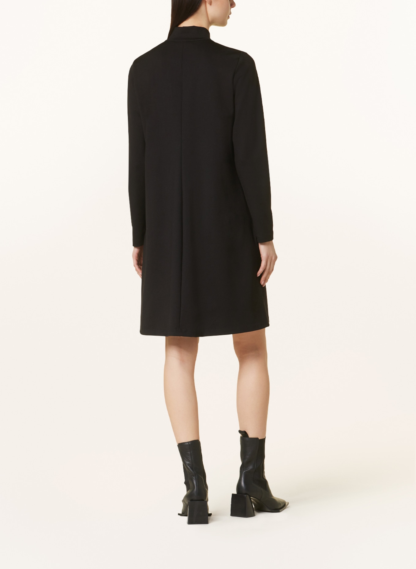 lilienfels Jersey dress, Color: BLACK (Image 3)