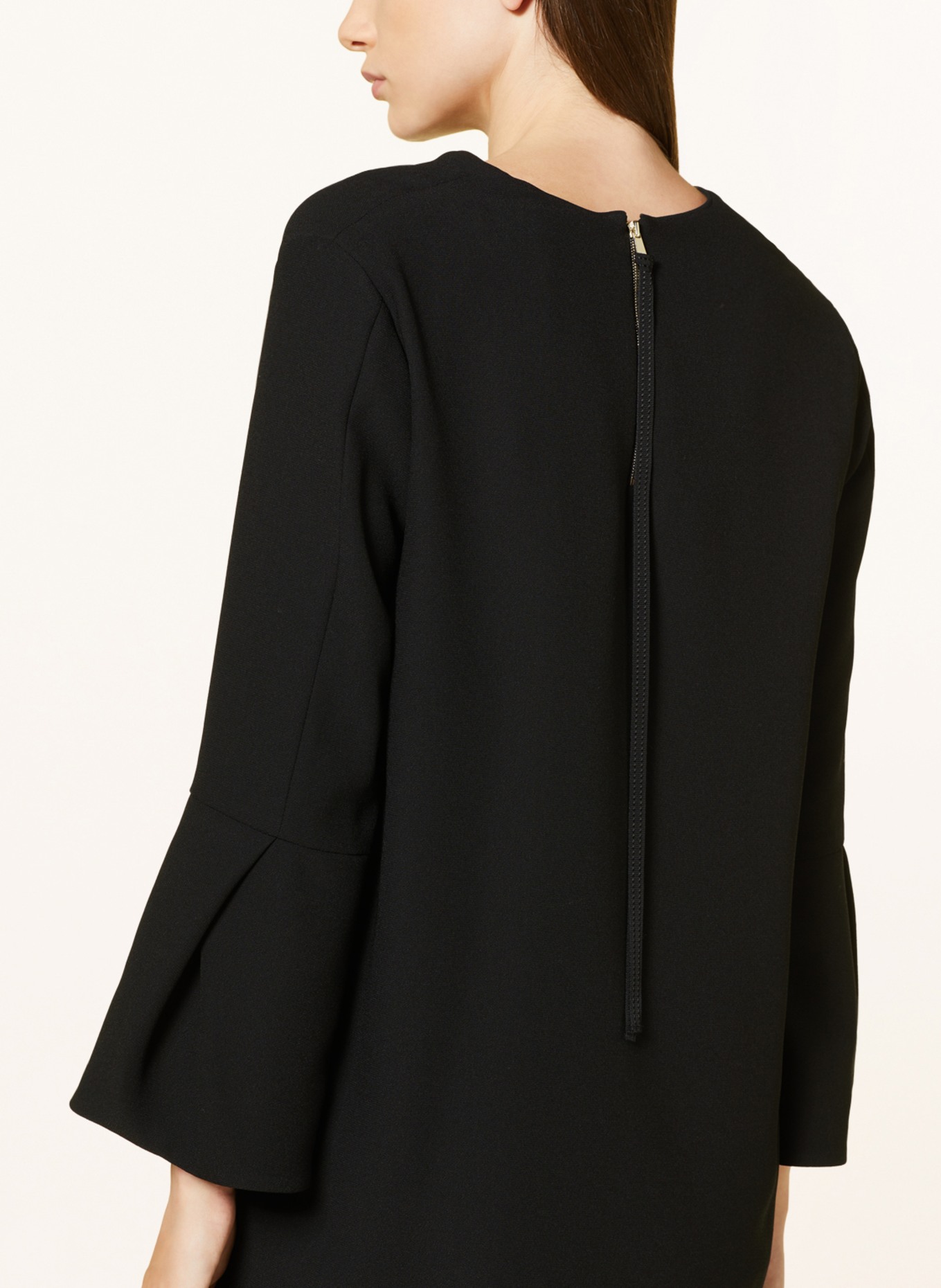 SLY 010 Shirt blouse with 3/4 sleeves, Color: BLACK (Image 4)
