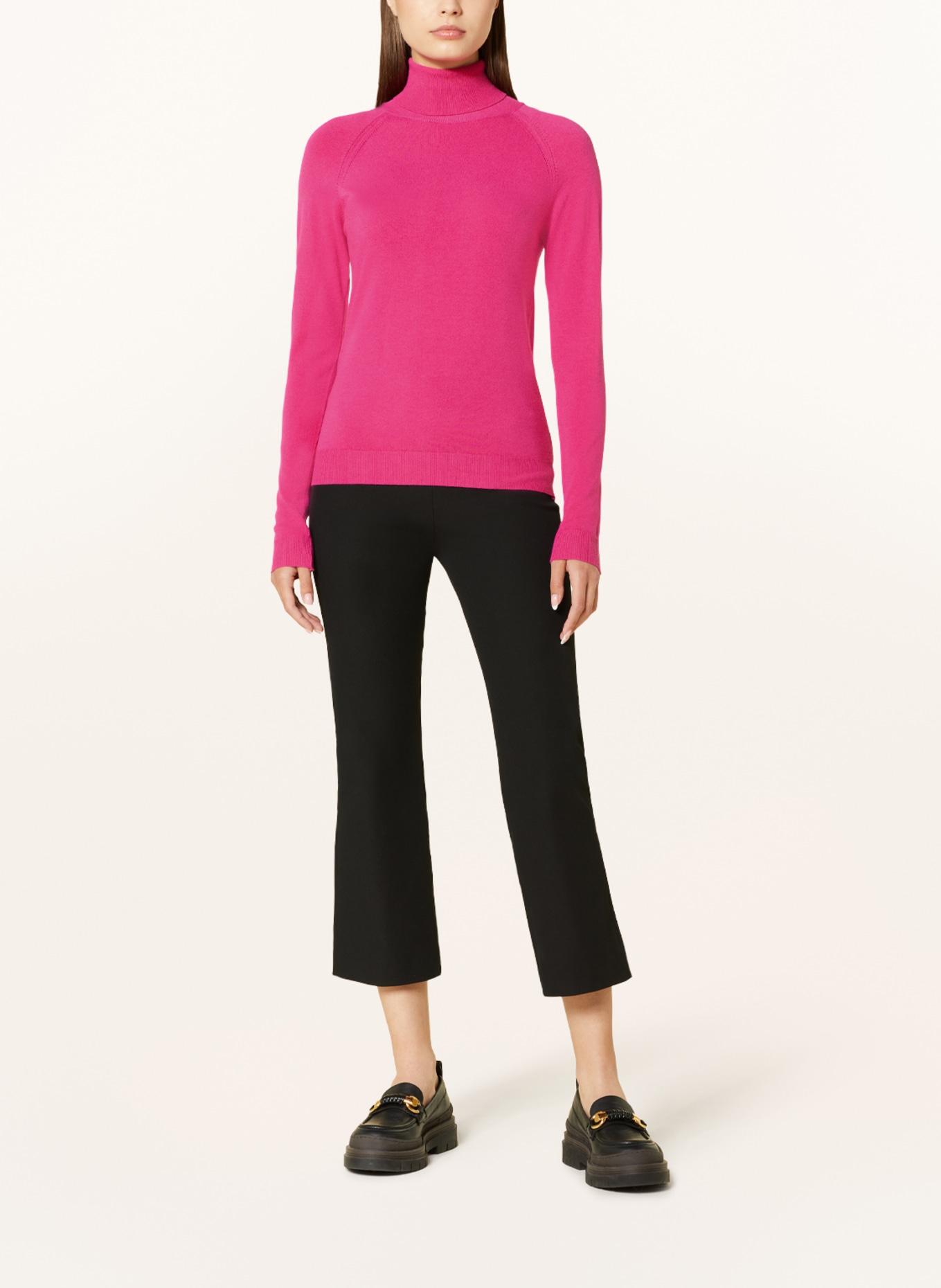 summum woman Turtleneck sweater, Color: PINK (Image 2)