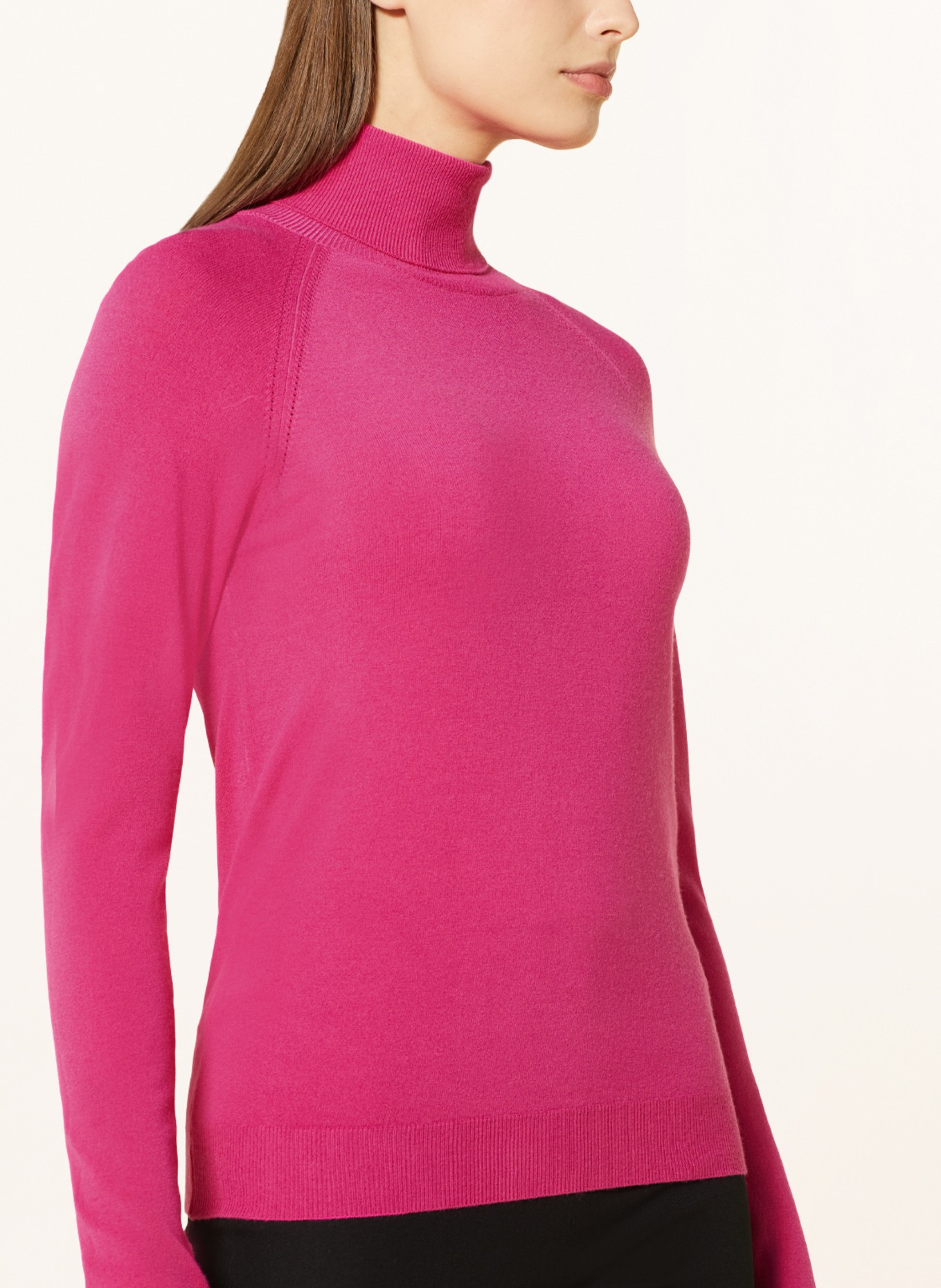 summum woman Turtleneck sweater, Color: PINK (Image 4)