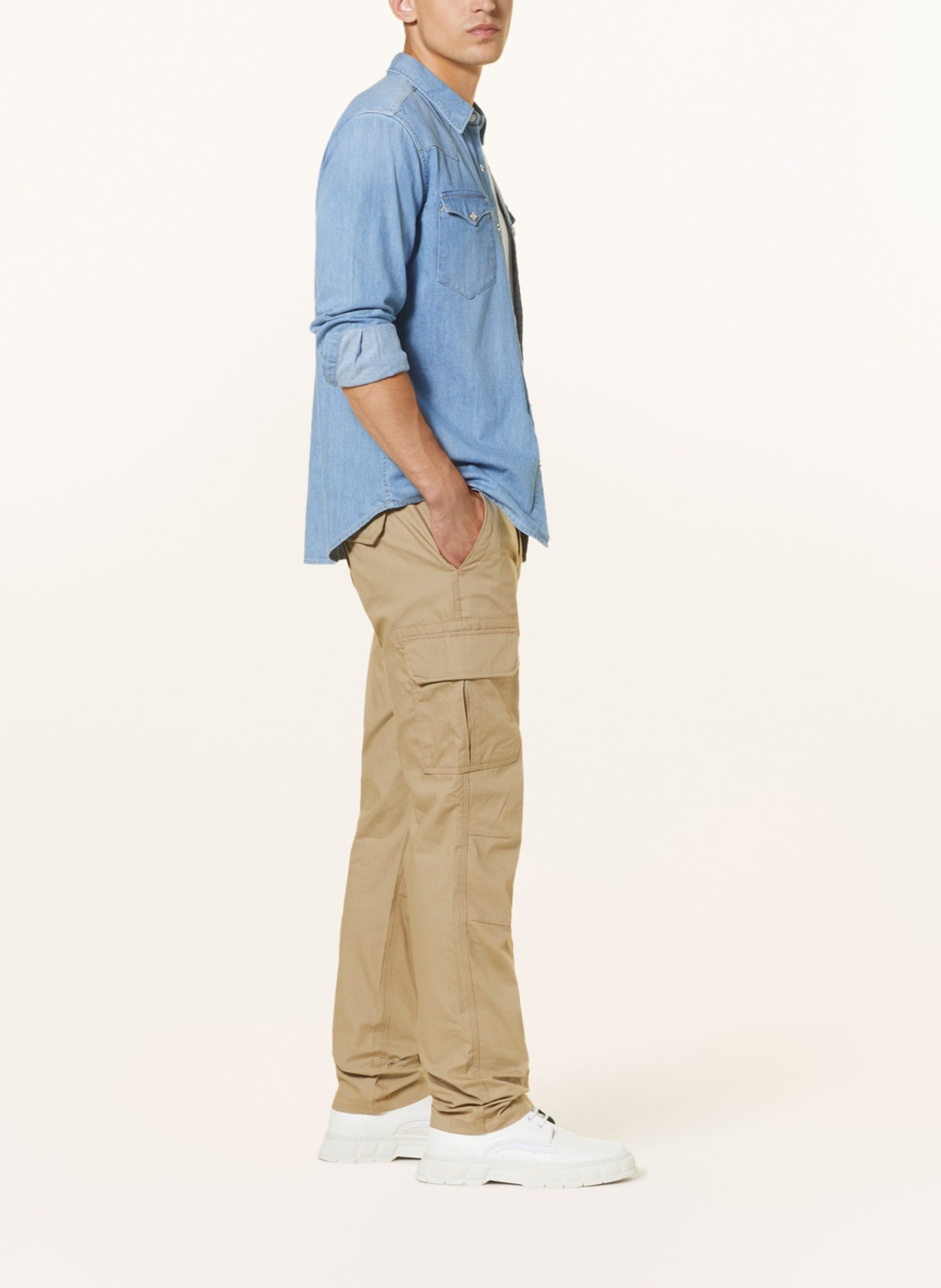 Dickies Cargo pants MILLERVILLE regular fit, Color: BEIGE (Image 4)