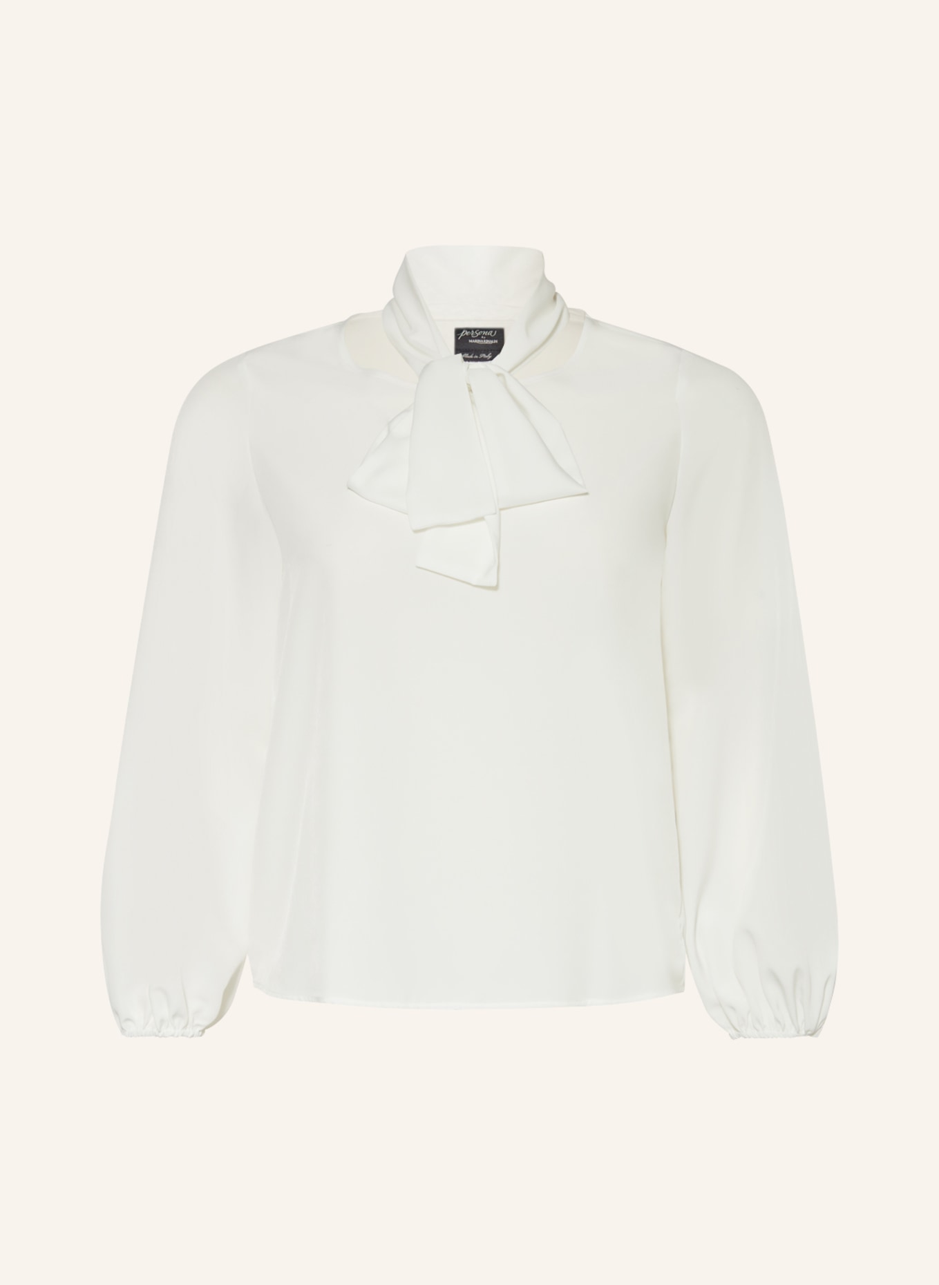 MARINA RINALDI PERSONA Shirt blouse BREZZA, Color: WHITE (Image 1)