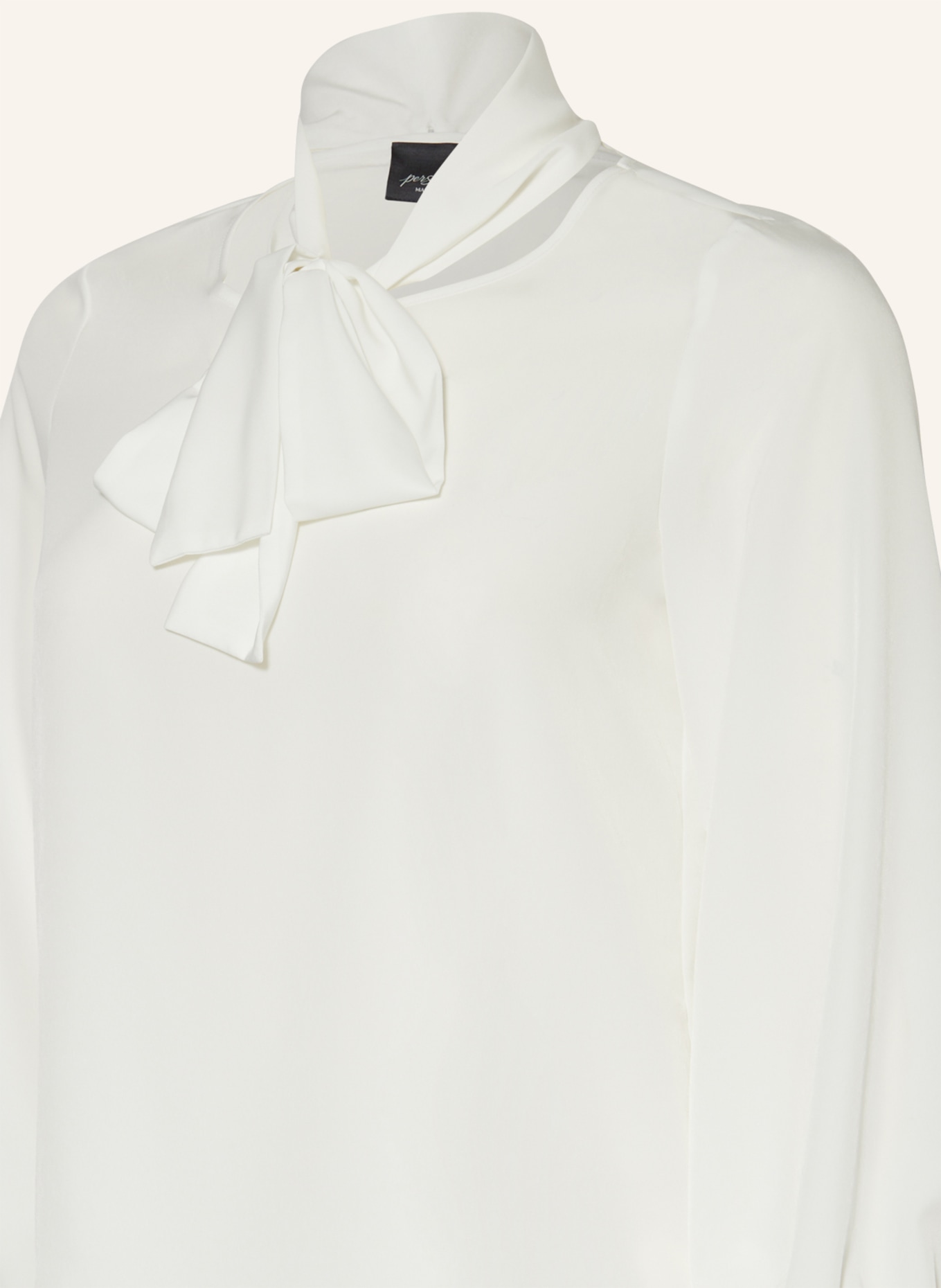 MARINA RINALDI PERSONA Shirt blouse BREZZA, Color: WHITE (Image 3)