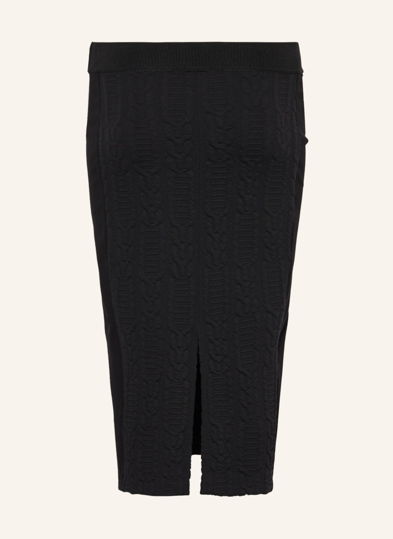 MARINA RINALDI SPORT Jersey skirt OFITE, Color: BLACK (Image 2)