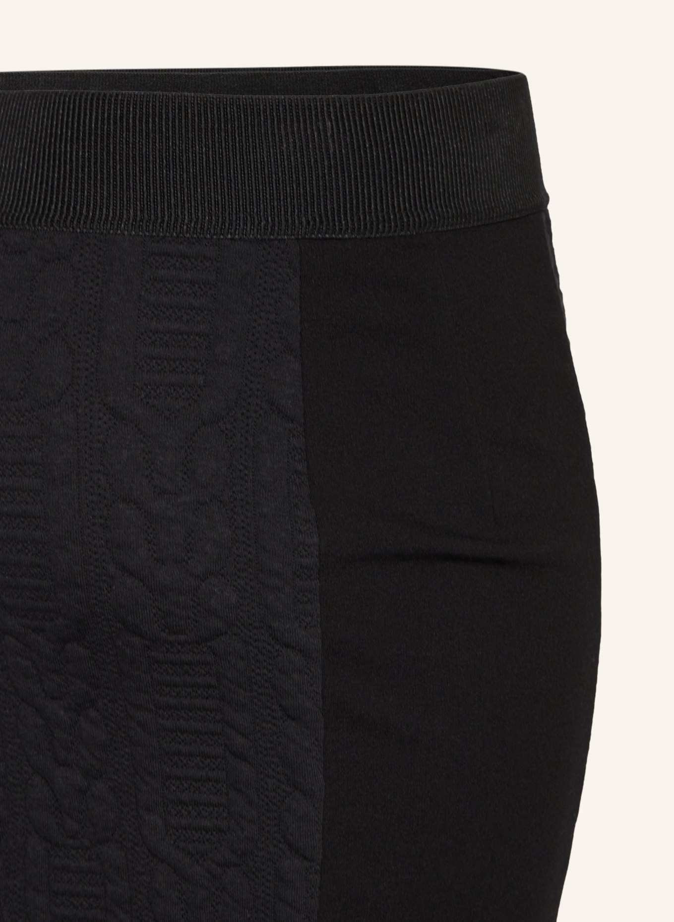 MARINA RINALDI SPORT Jersey skirt OFITE, Color: BLACK (Image 3)