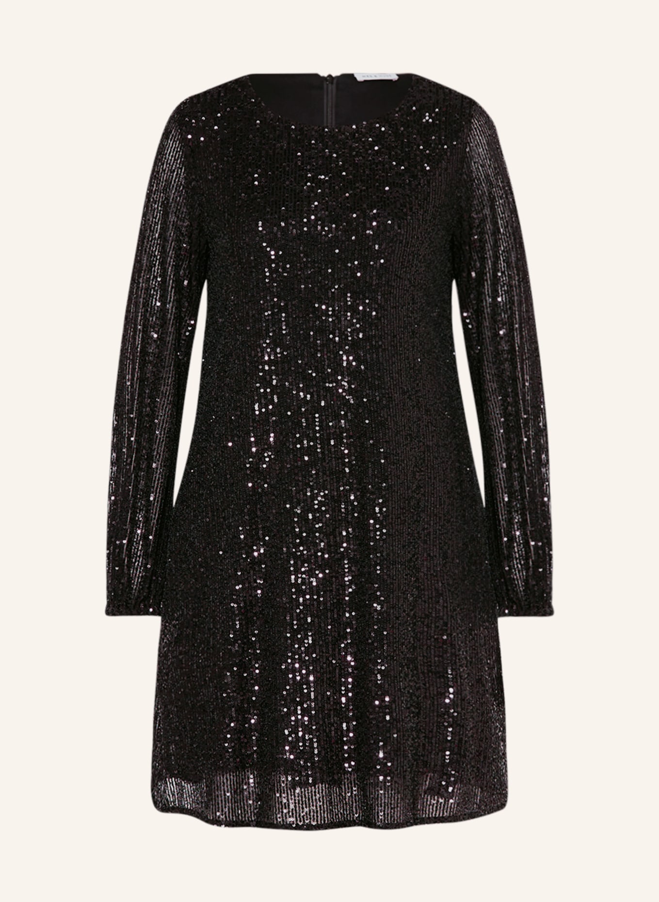 MRS & HUGS Dress with sequins, Color: BLACK (Image 1)