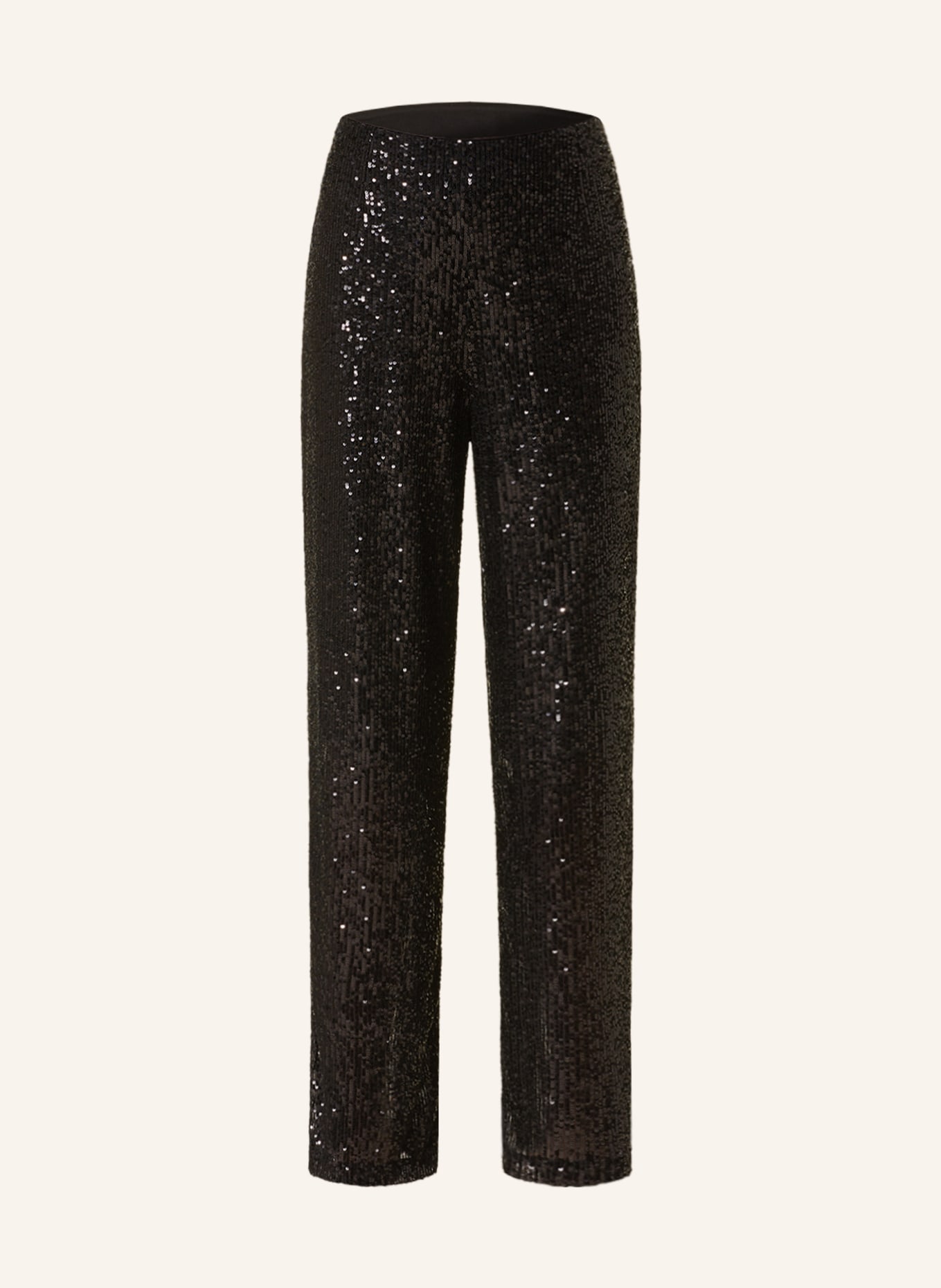 MRS & HUGS Trousers with sequins, Color: BLACK (Image 1)
