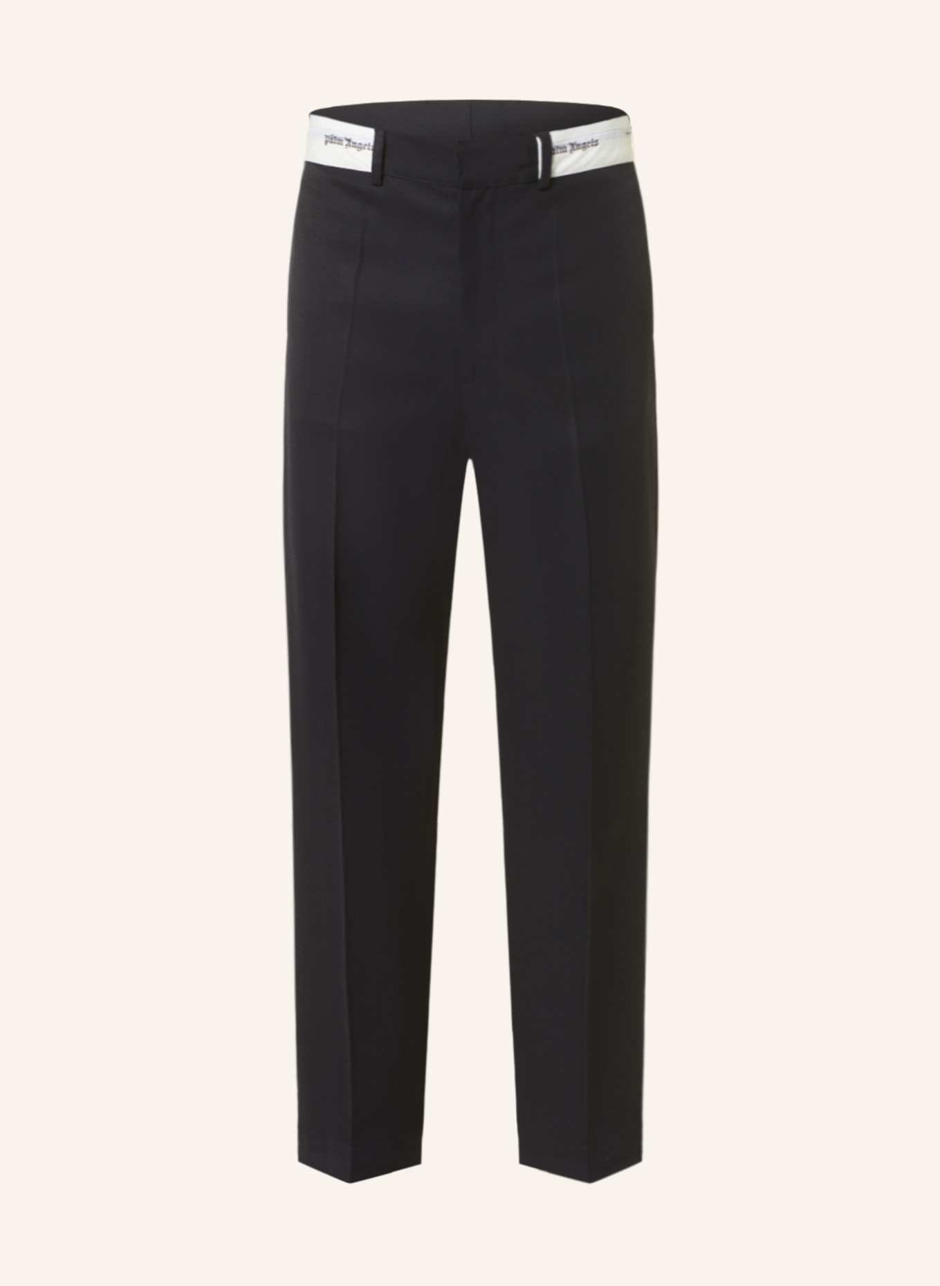 Palm Angels Suit trousers regular fit, Color: 4603 navy blue off white (Image 1)