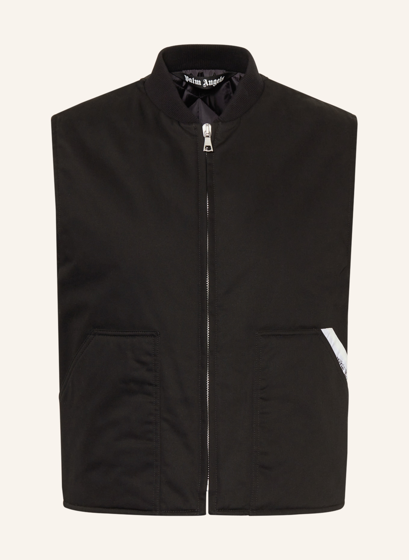 Palm Angels Vest, Color: BLACK (Image 1)