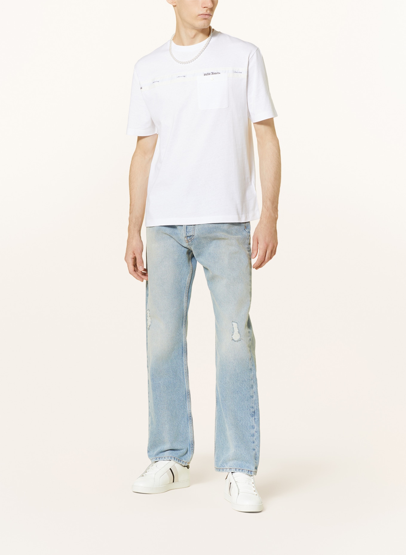 Palm Angels T-shirt, Color: WHITE (Image 3)