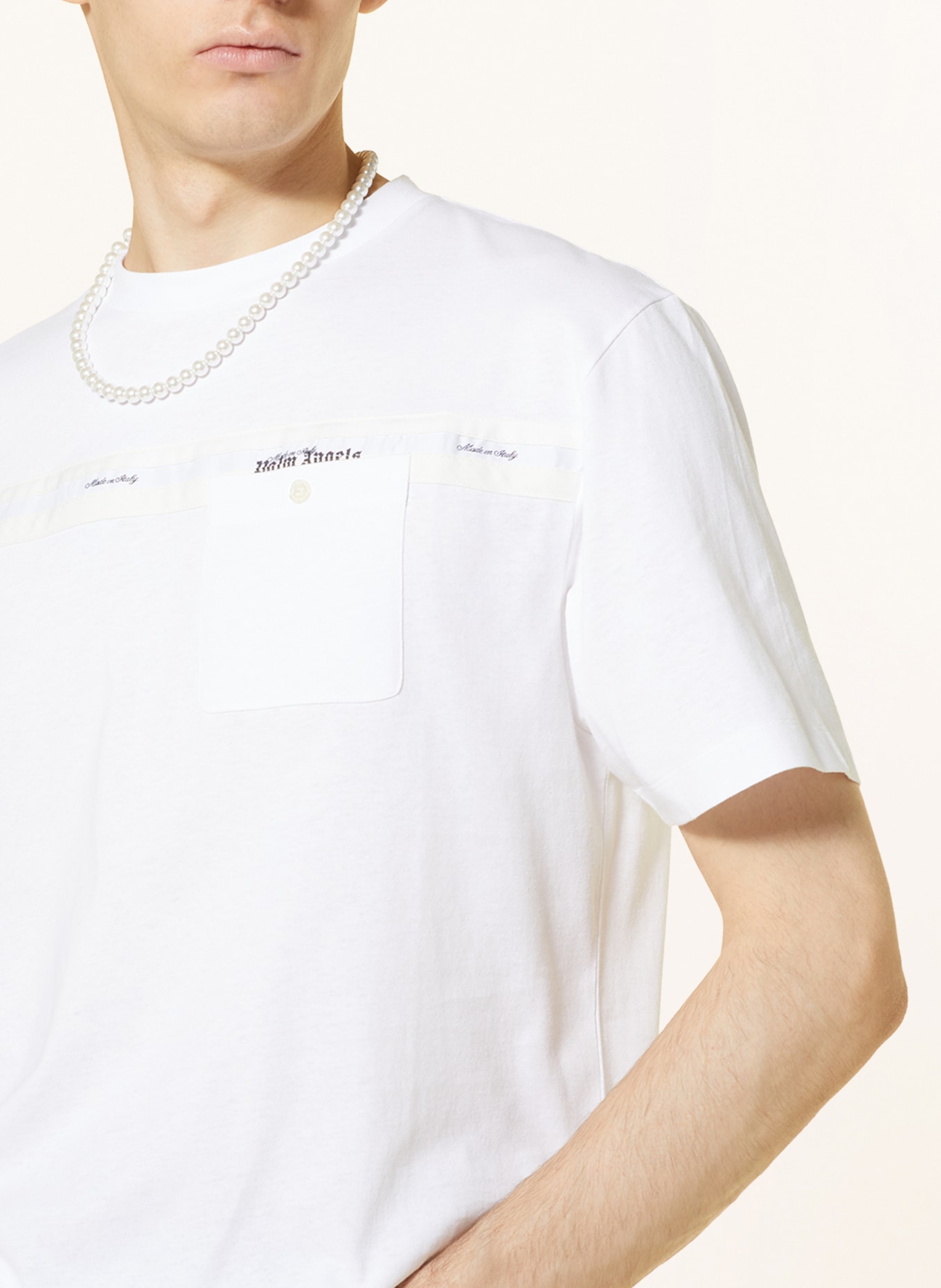 Palm Angels T-shirt, Color: WHITE (Image 5)