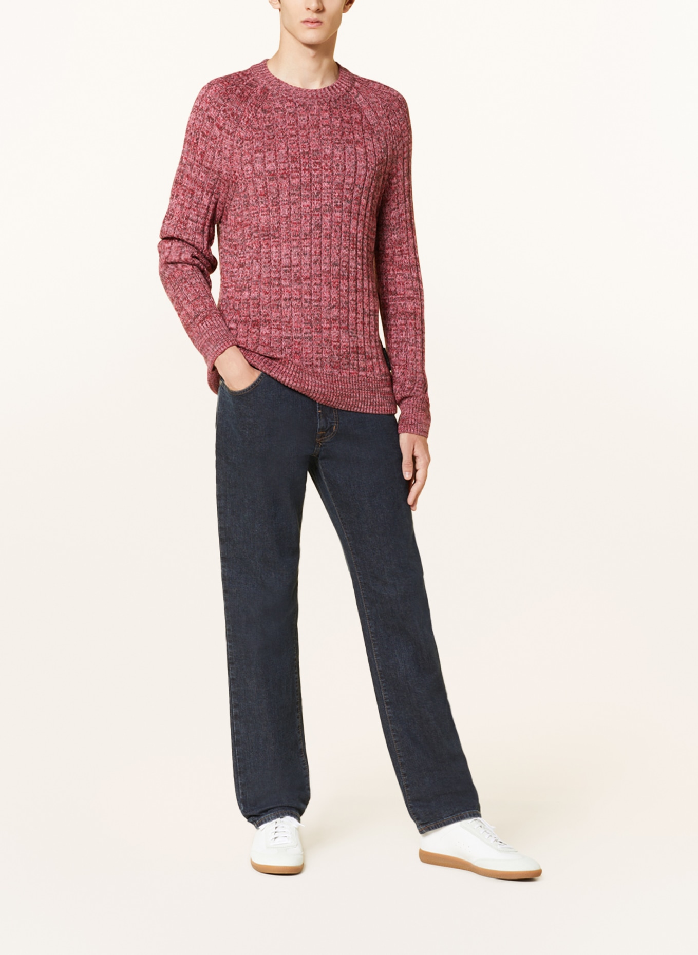 Marc O'Polo Sweater, Color: FUCHSIA/ PINK/ GRAY (Image 2)