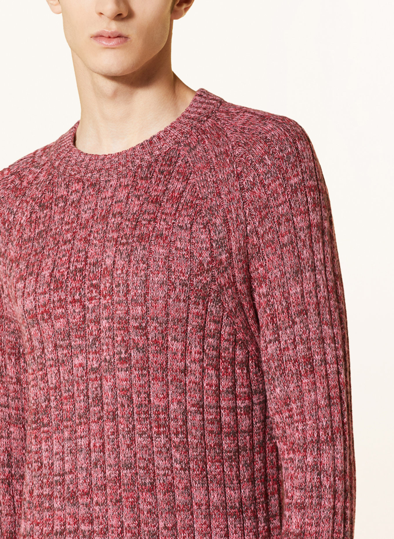 Marc O'Polo Sweater, Color: FUCHSIA/ PINK/ GRAY (Image 4)