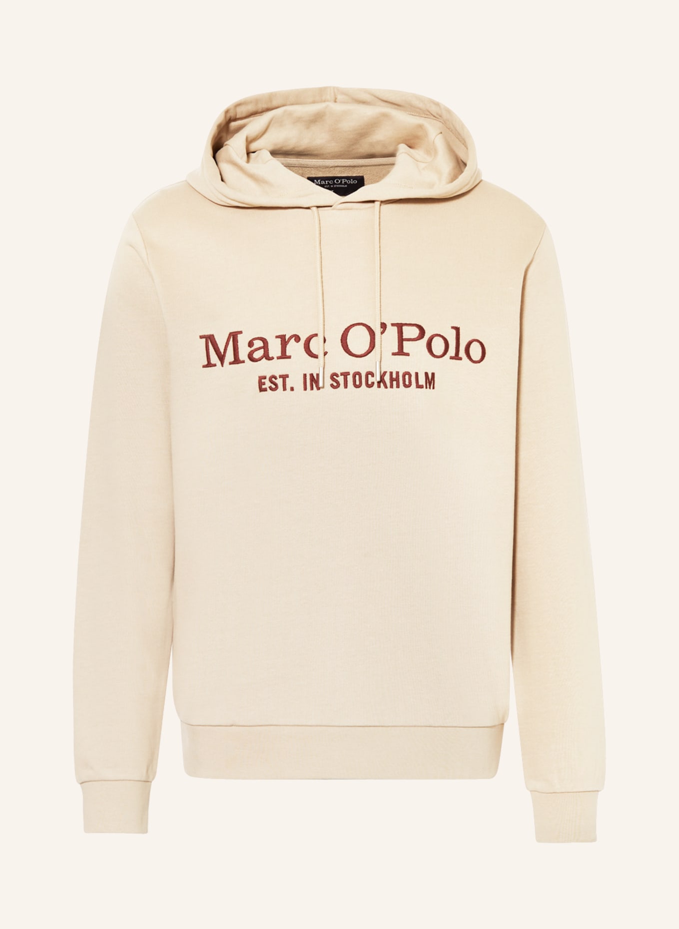 Marc O'Polo Mikina s kapucí, Barva: SVĚTLE HNĚDÁ (Obrázek 1)