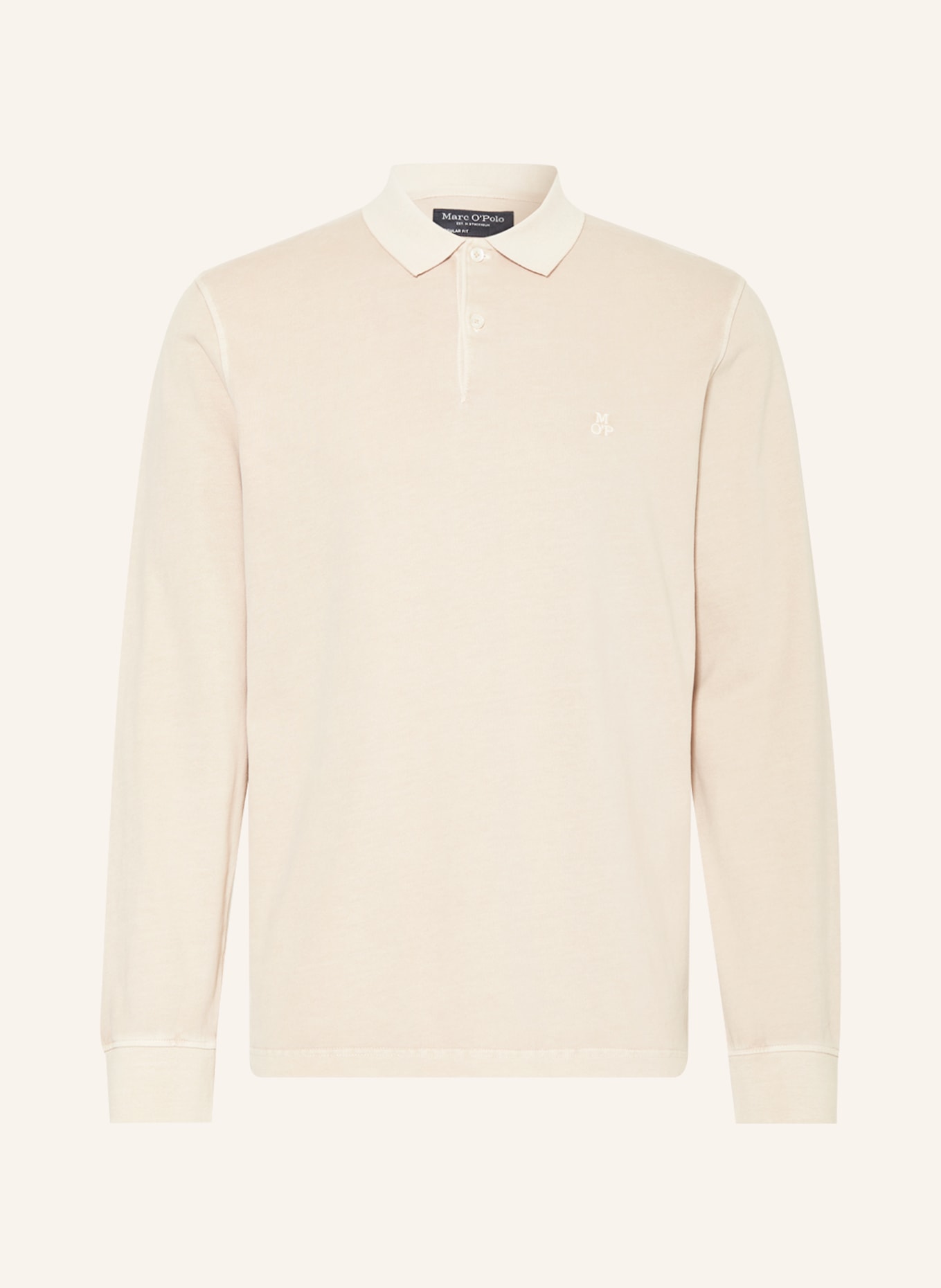 Marc O'Polo Sweat-Poloshirt Regular Fit, Farbe: CREME (Bild 1)