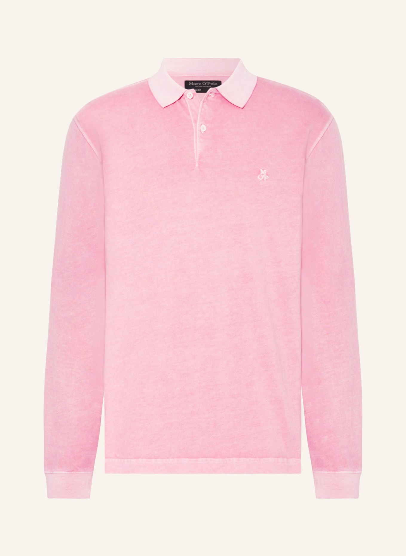 Marc O'Polo Sweatshirt fabric polo shirt regular fit, Color: PINK (Image 1)