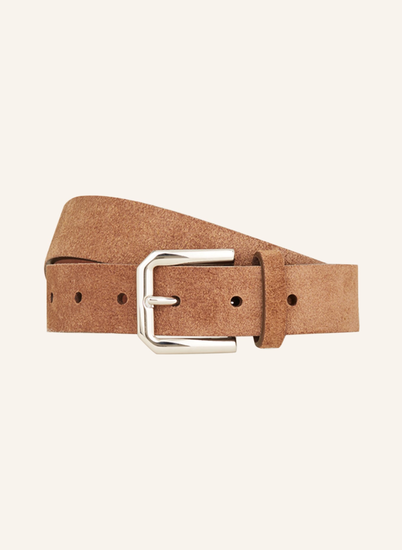 BRUNELLO CUCINELLI Leather belt, Color: GRAY (Image 1)