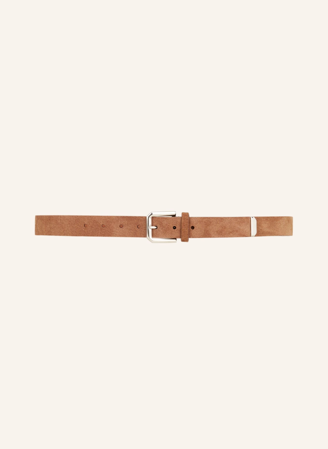 BRUNELLO CUCINELLI Leather belt, Color: GRAY (Image 2)