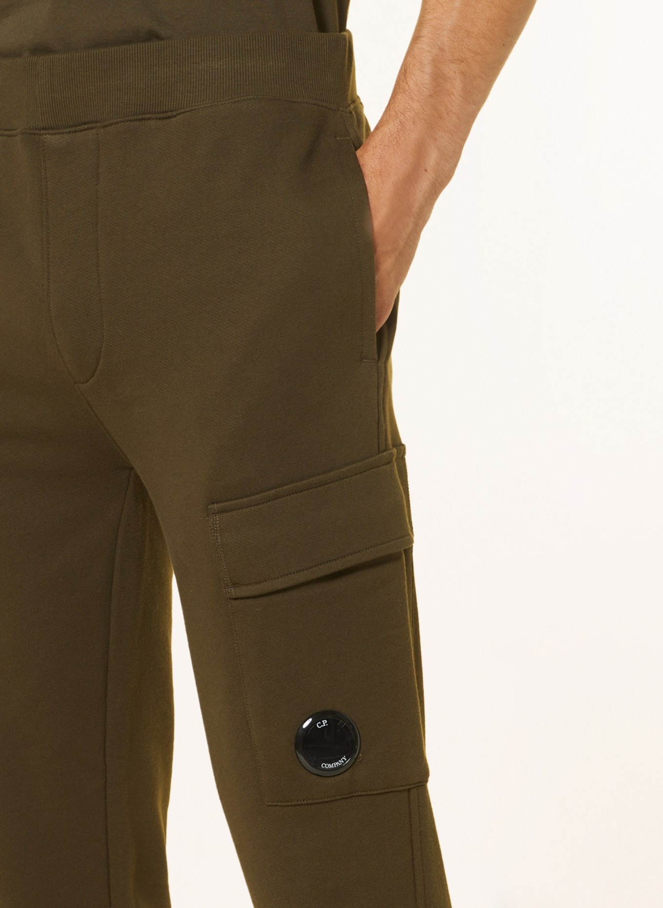 C.P. COMPANY Sweatpants, Color: OLIVE (Image 5)
