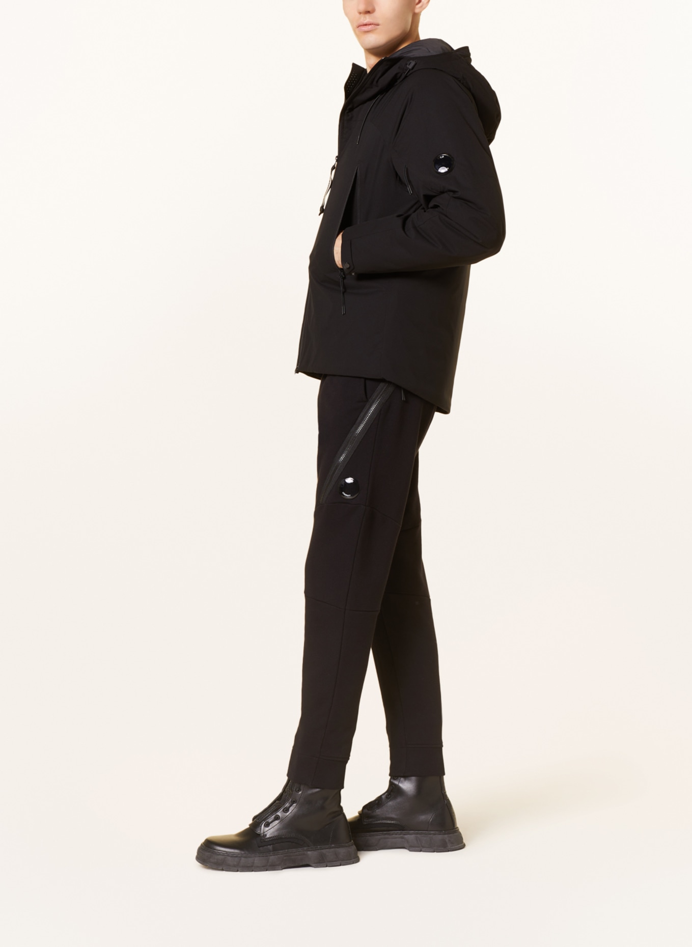 C.P. COMPANY Jacket with PRIMALOFT® insulation, Color: BLACK (Image 4)