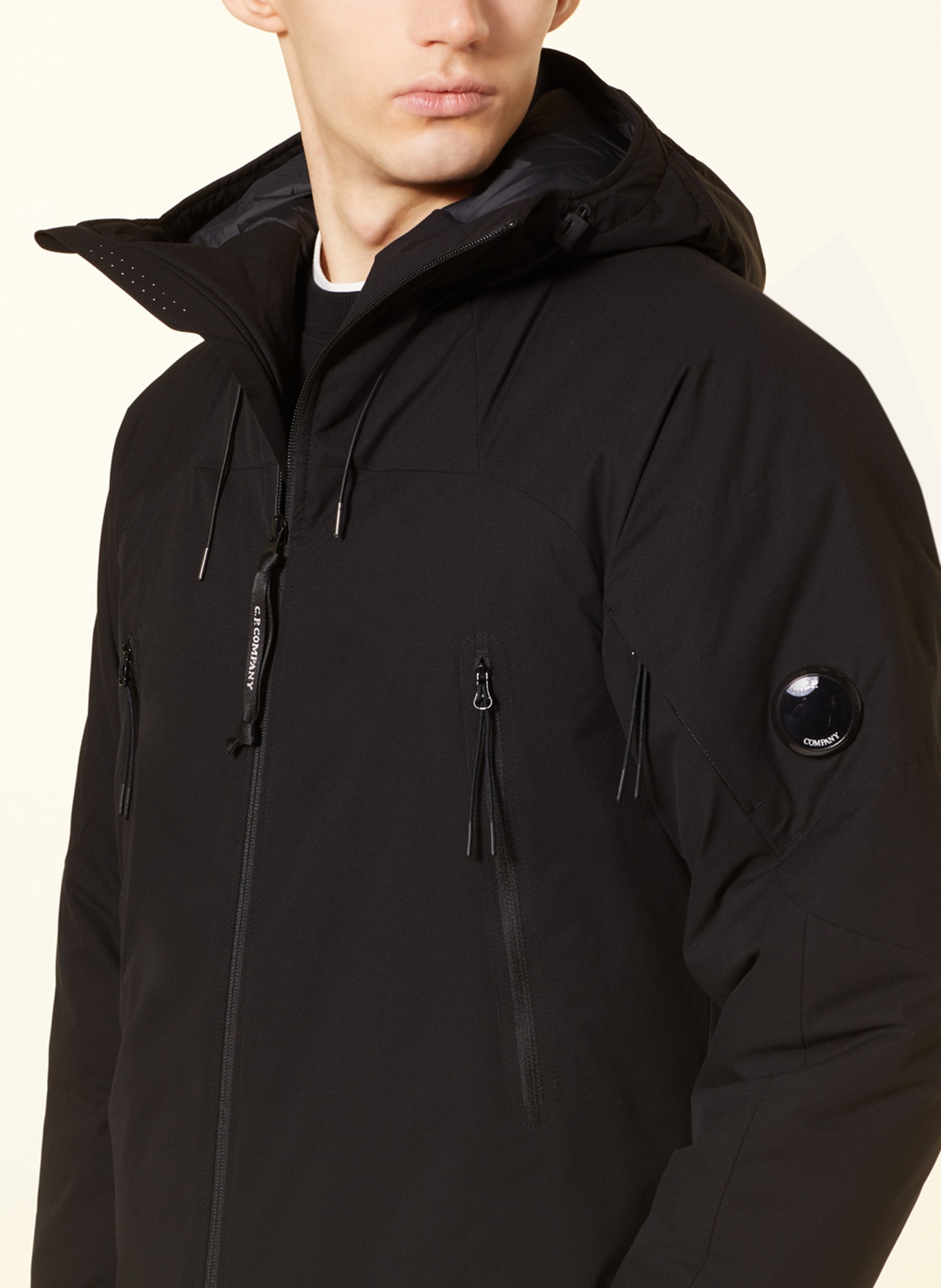 C.P. COMPANY Jacket with PRIMALOFT® insulation, Color: BLACK (Image 5)
