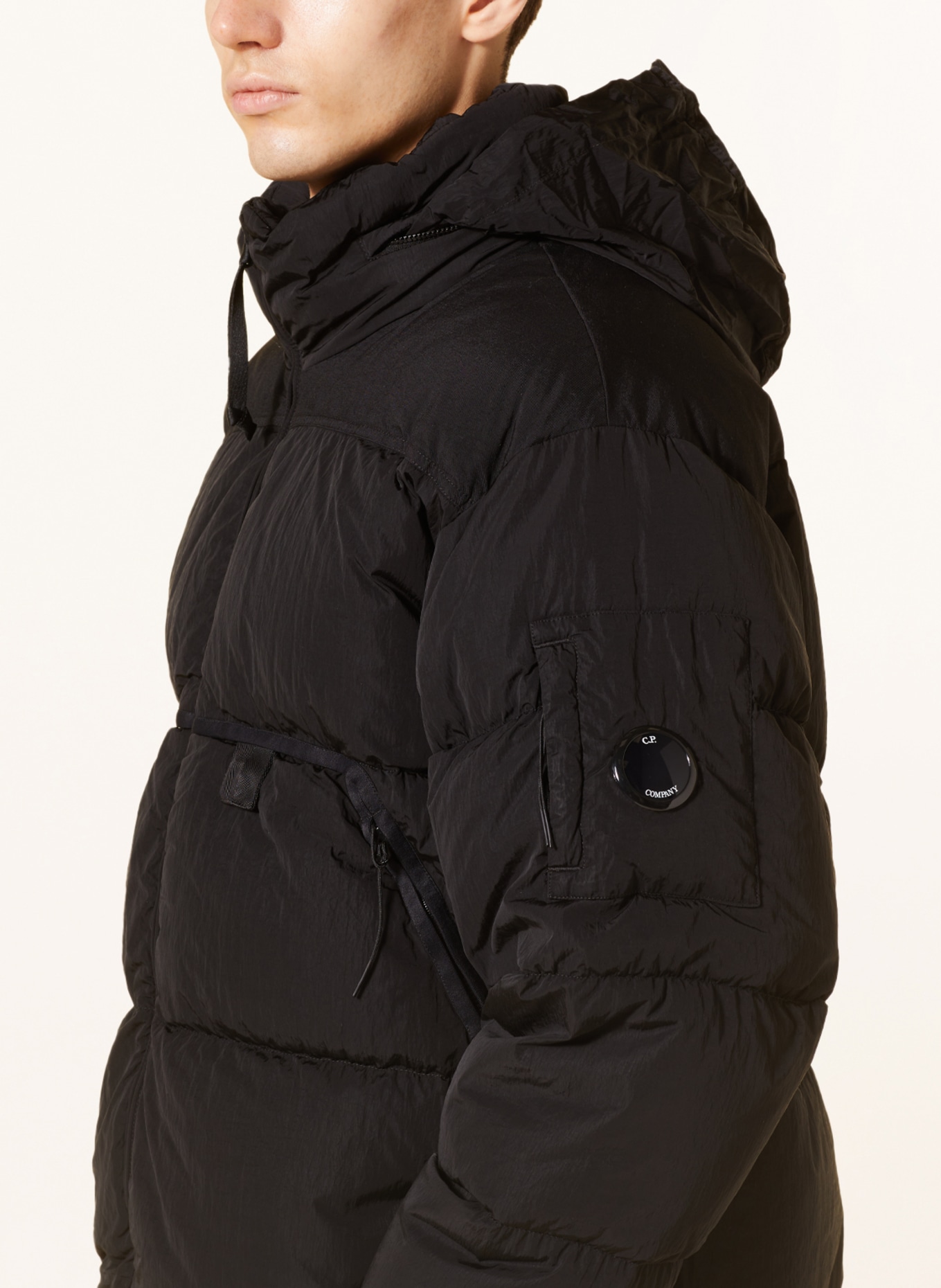 C.P. COMPANY Down jacket, Color: BLACK (Image 5)