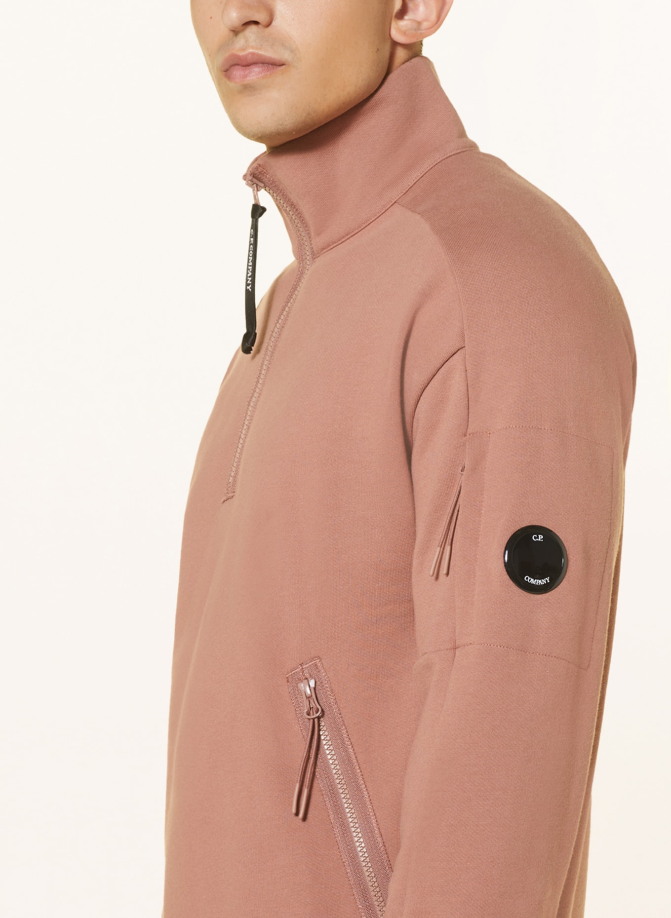 Cp company store half zip jacket