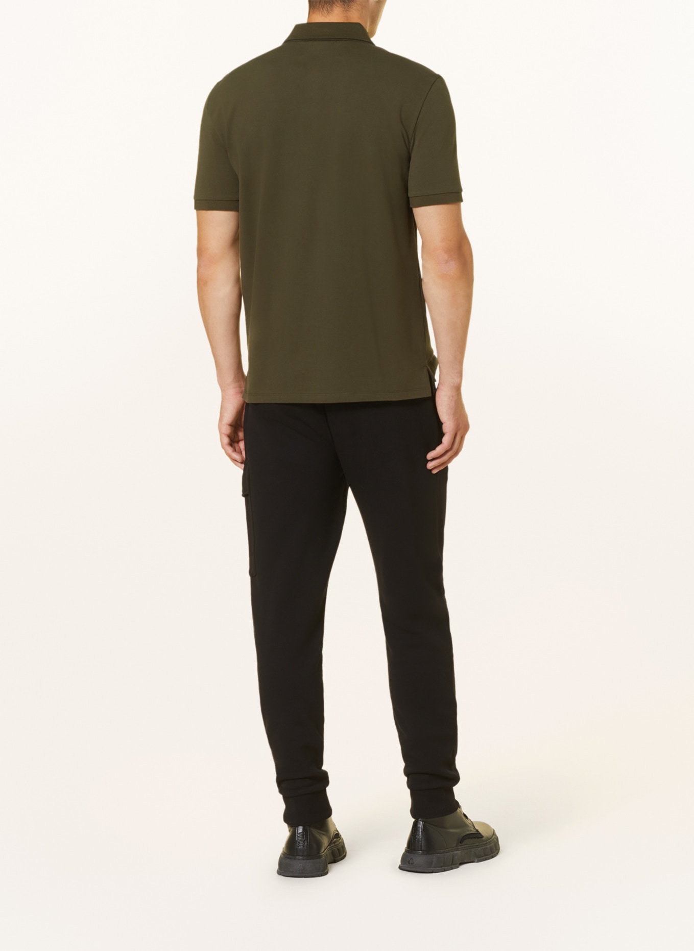C.P. COMPANY Piqué-Poloshirt Regular Fit: KHAKI