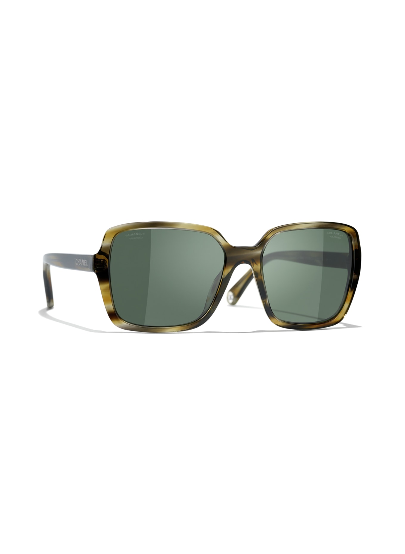 CHANEL Square sunglasses, Color: 172958 - HAVANA/ GRAY GRADIENT (Image 1)