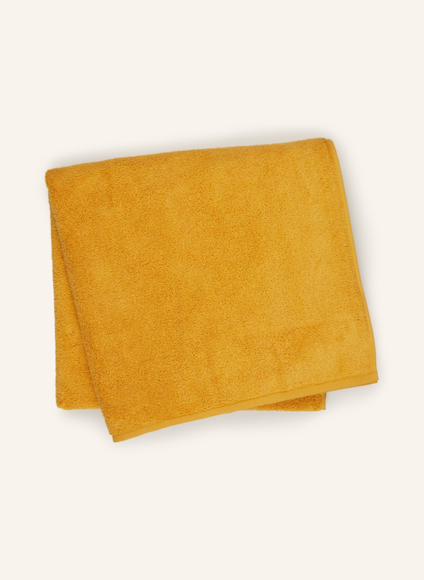 ROSS Bath towel SENSUAL SKIN in dark yellow