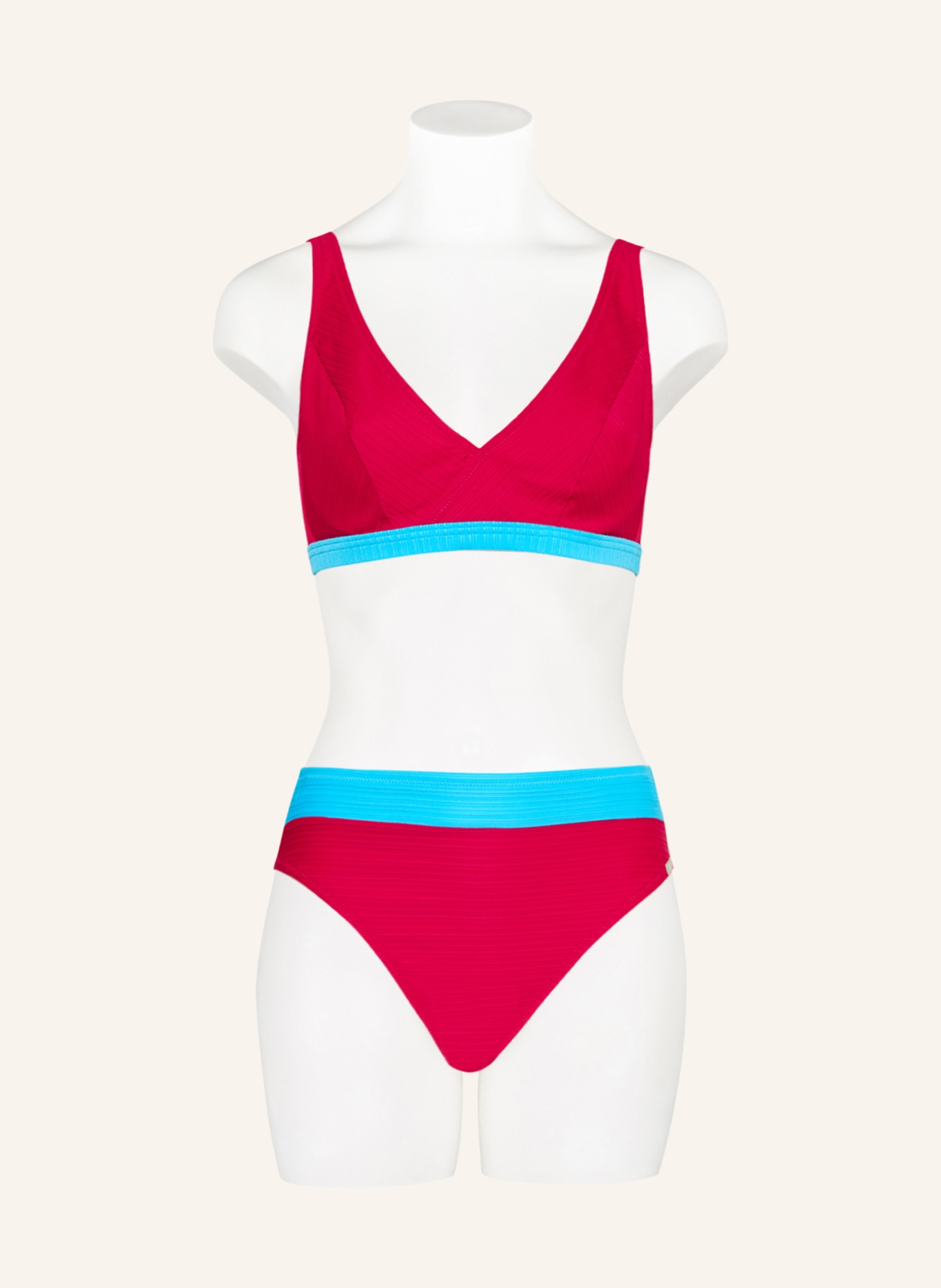 Lidea Basic bikini bottoms INTENSE EMOTION, Color: PINK/ LIGHT BLUE (Image 2)