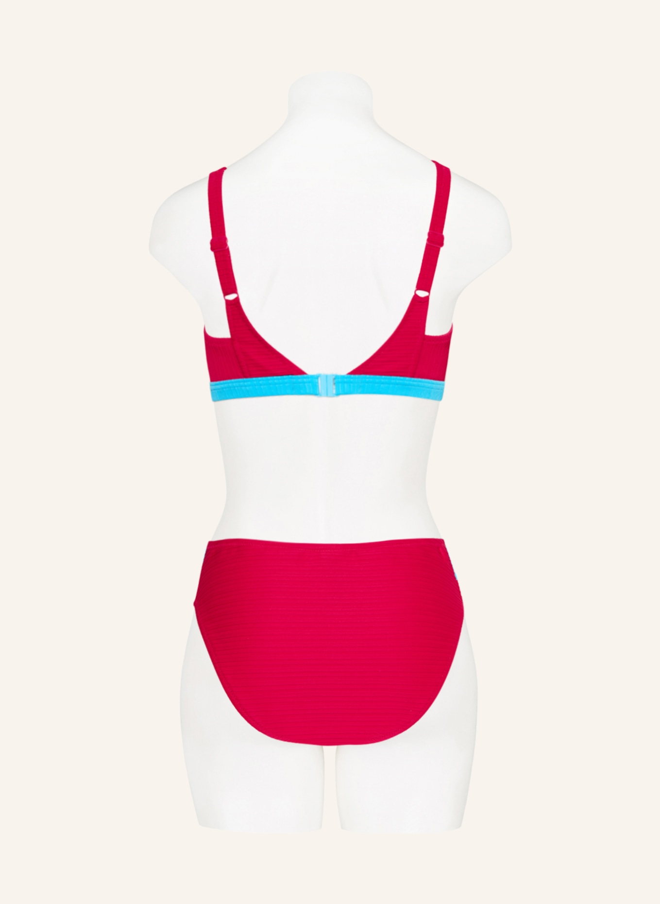 Lidea Basic-Bikini-Hose INTENSE EMOTION, Farbe: PINK/ HELLBLAU (Bild 3)