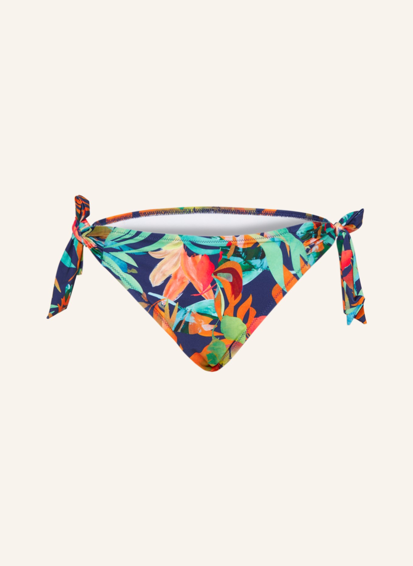 Lidea Triangle bikini bottoms SEA BLUES, Color: DARK BLUE/ GREEN/ ORANGE (Image 1)