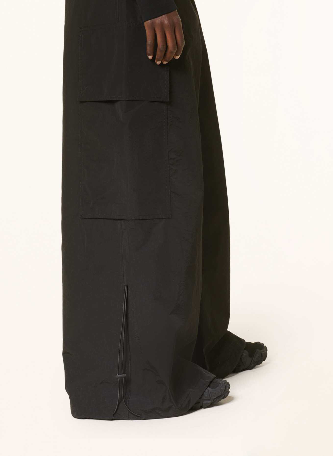 Palm Angels Cargo pants, Color: BLACK (Image 5)