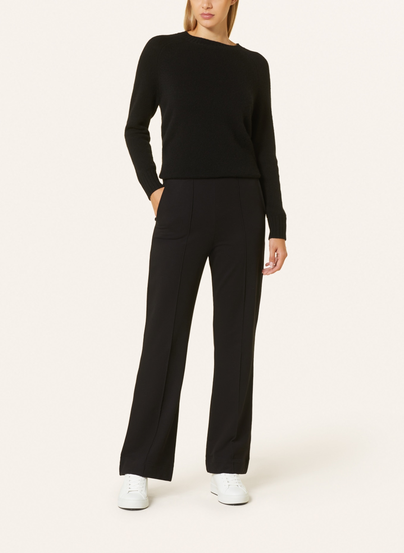 lilienfels Jersey pants, Color: BLACK (Image 2)
