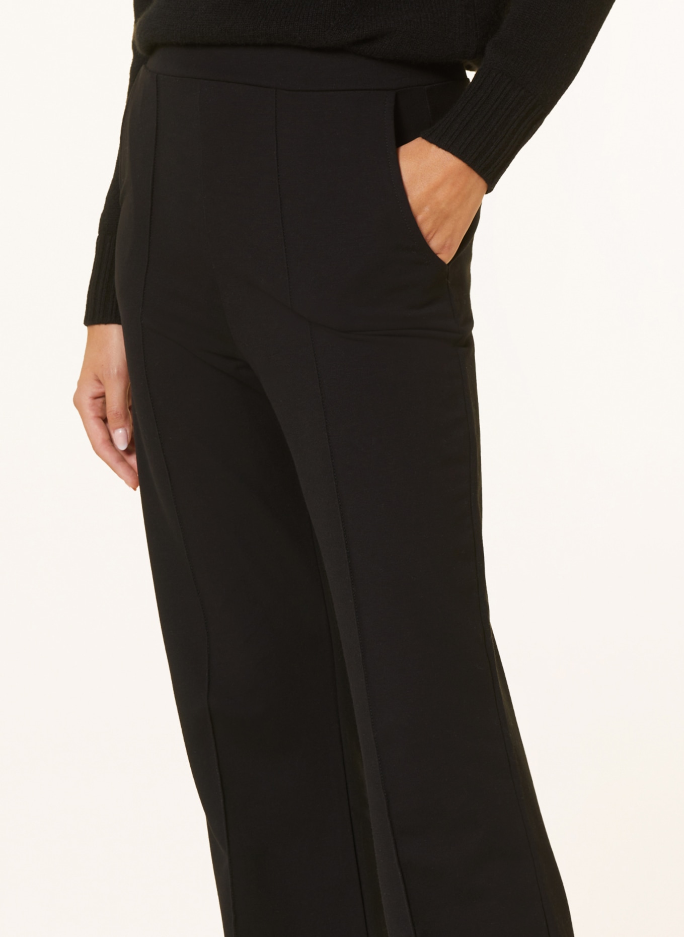 lilienfels Jersey pants, Color: BLACK (Image 5)