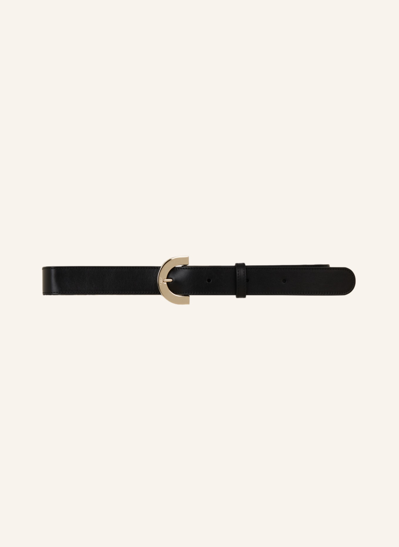 Chloé Leather belt, Color: BLACK (Image 2)