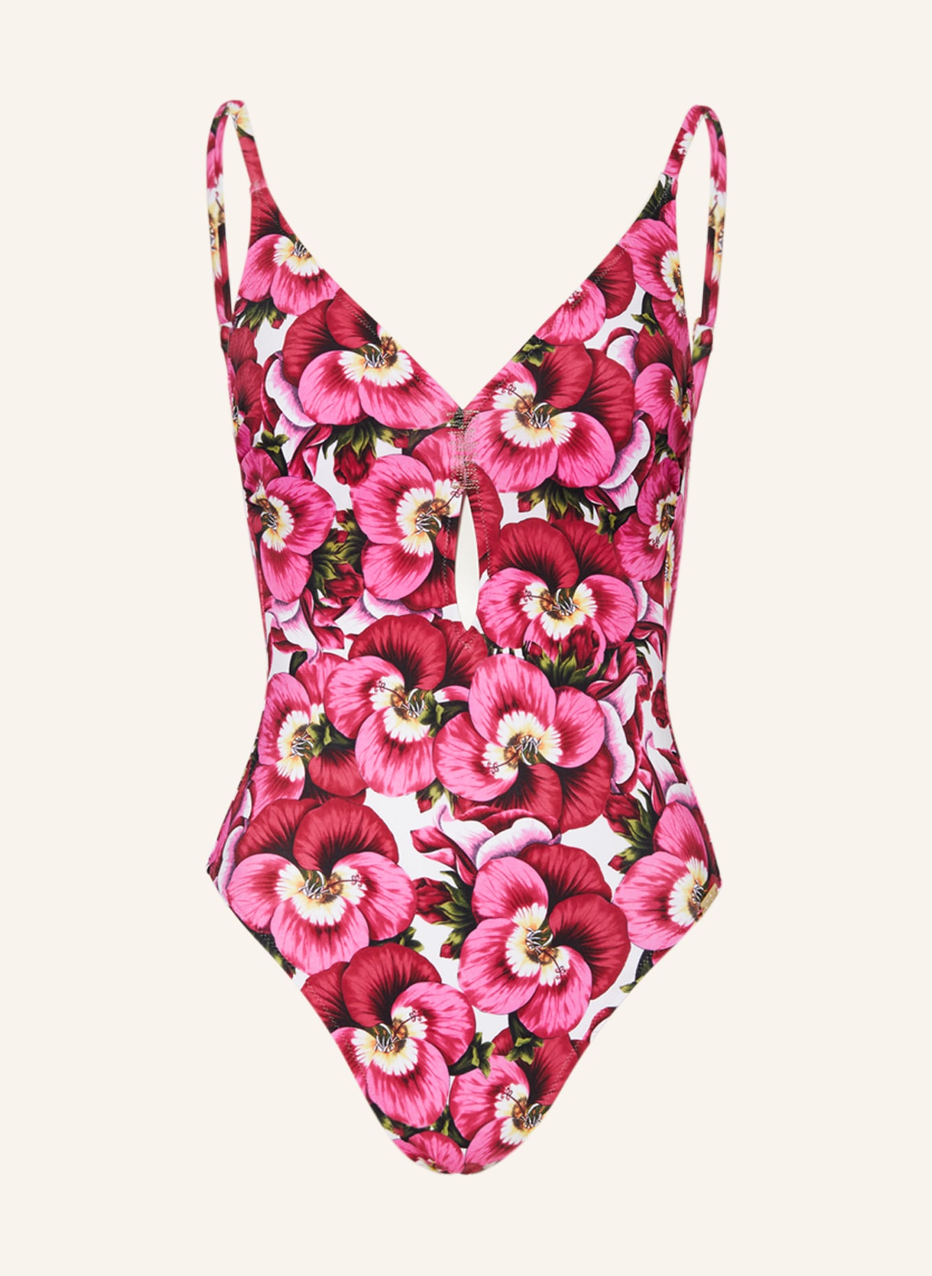 MARYAN MEHLHORN Swimsuit REVELATION, Color: PINK/ WHITE (Image 1)