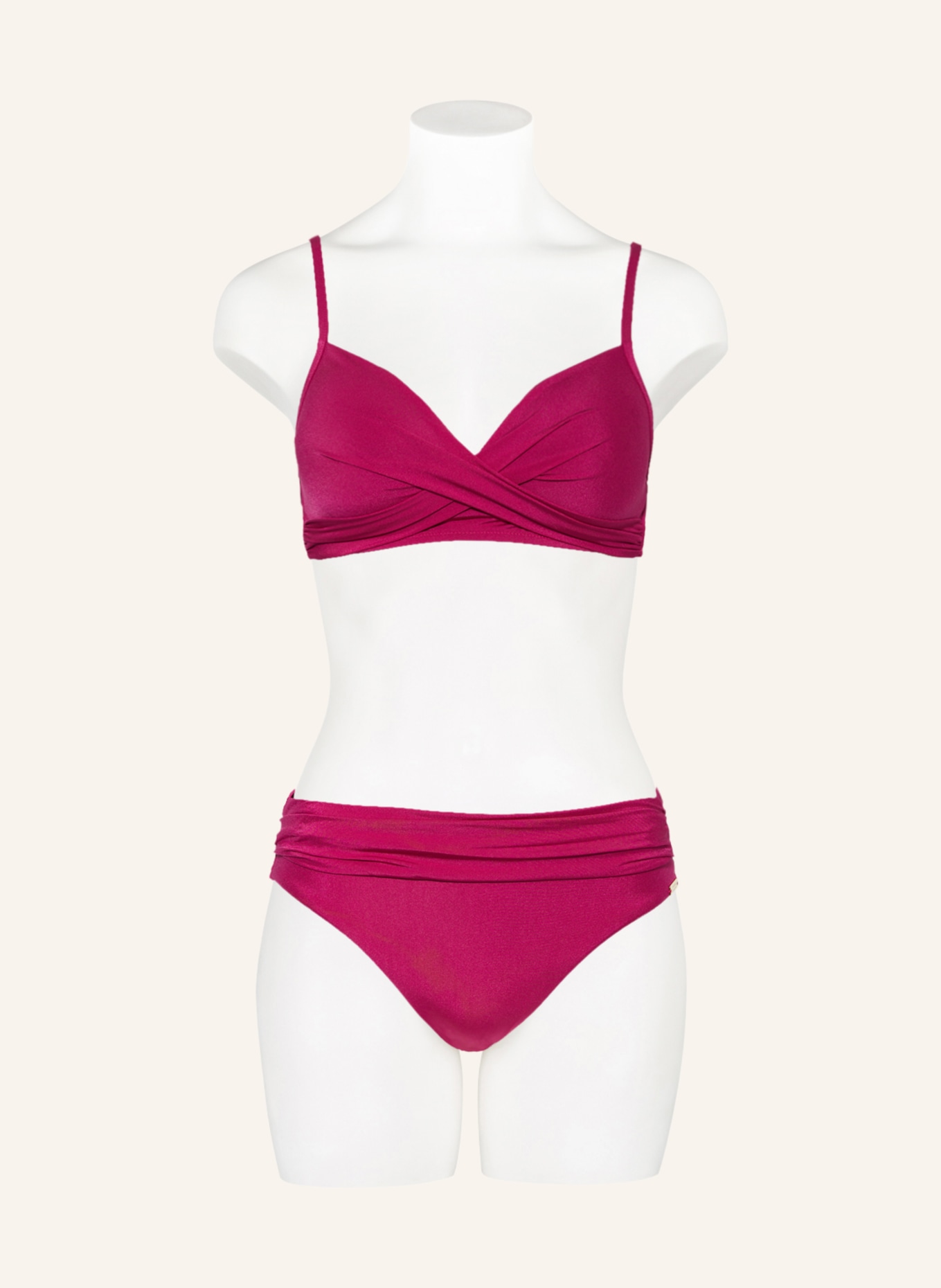 MARYAN MEHLHORN Bralette bikini top IMPACT, Color: FUCHSIA (Image 2)