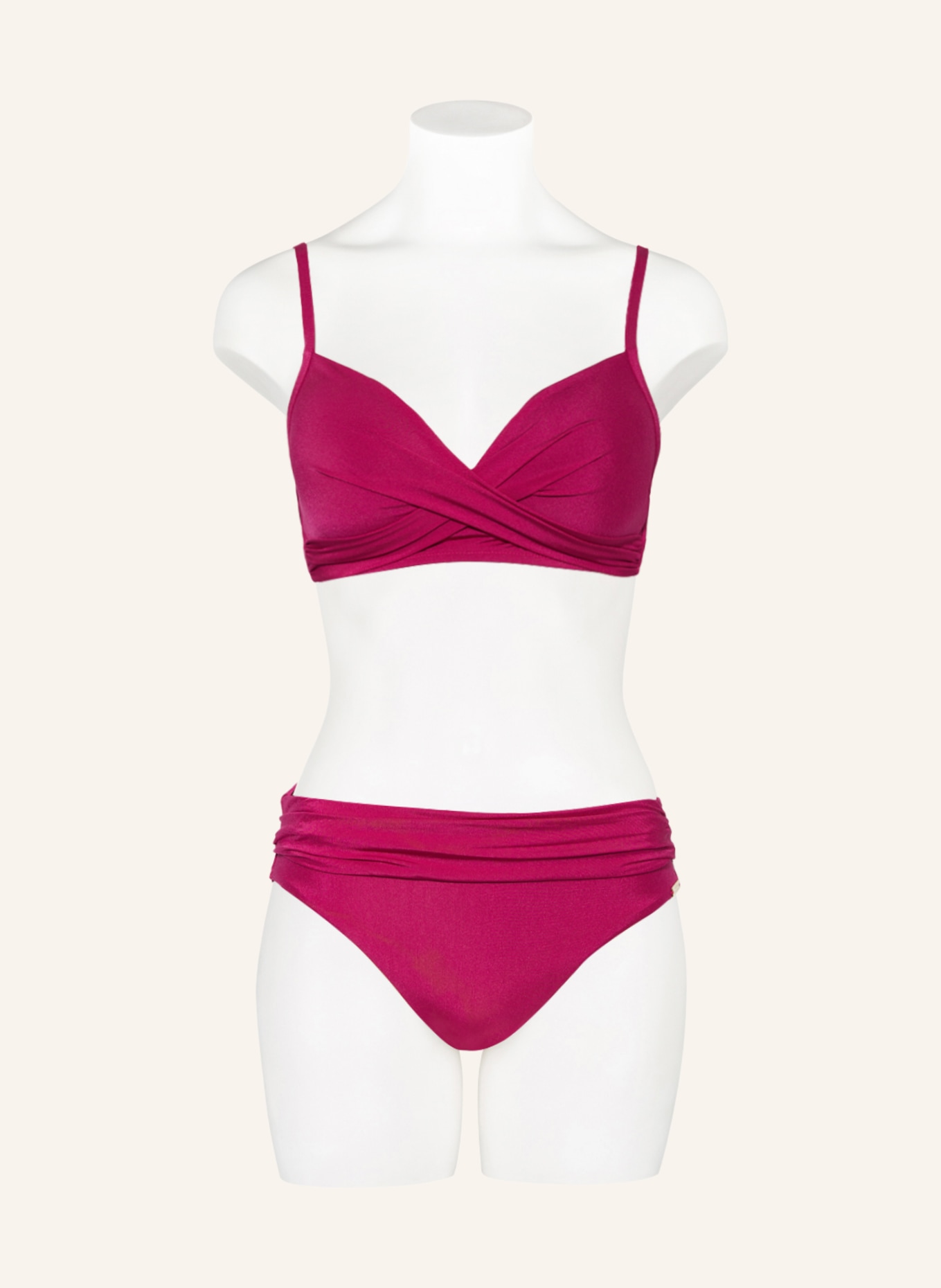 MARYAN MEHLHORN Basic bikini bottoms IMPACT, Color: FUCHSIA (Image 2)
