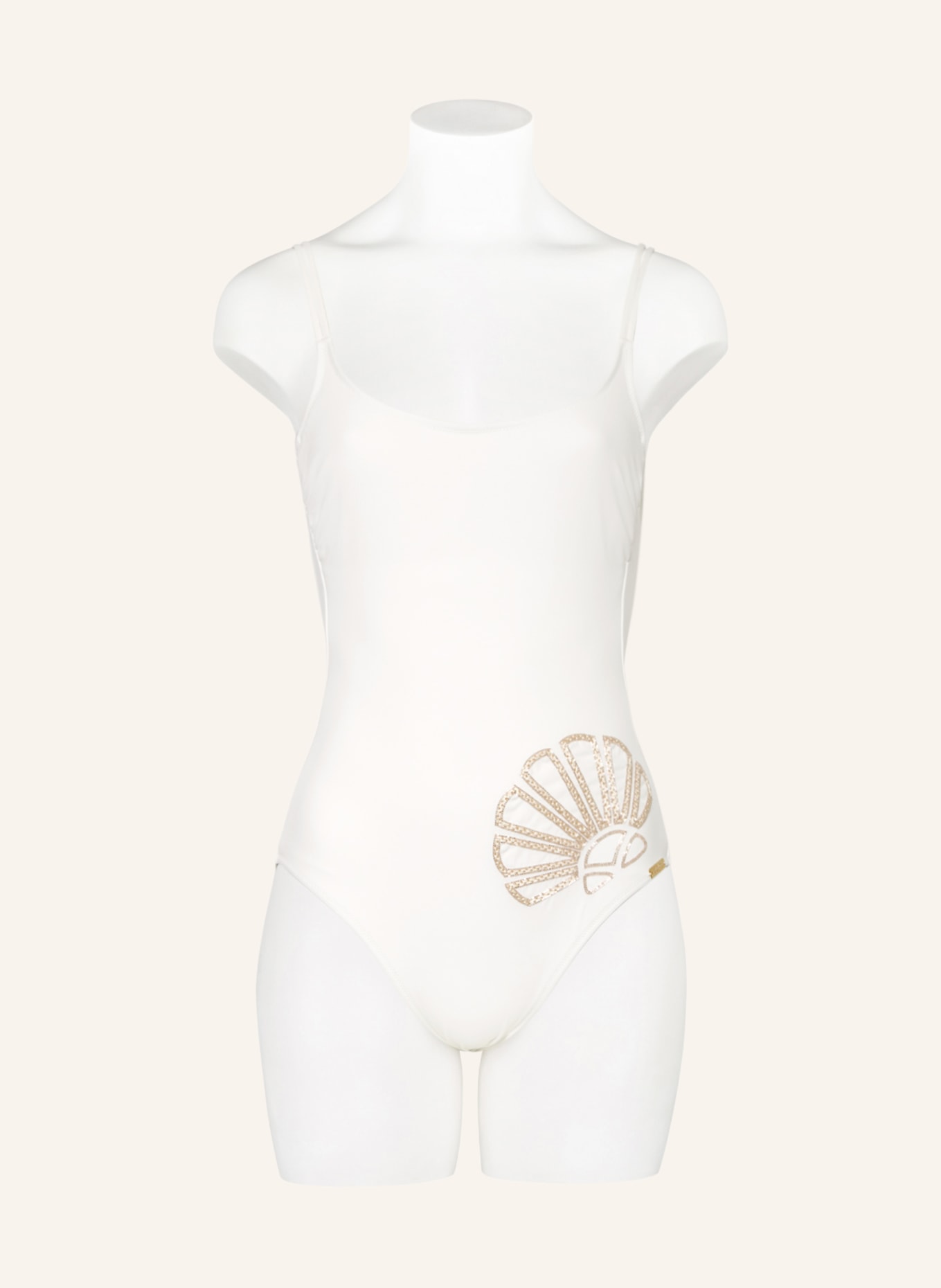 MARYAN MEHLHORN Bügel-Badeanzug THE WHITE COLLECTION, Farbe: WEISS (Bild 2)