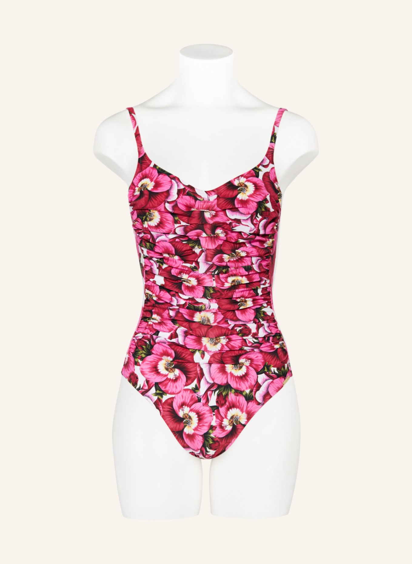 MARYAN MEHLHORN Underwire swimsuit REVELATION, Color: PINK/ WHITE (Image 2)