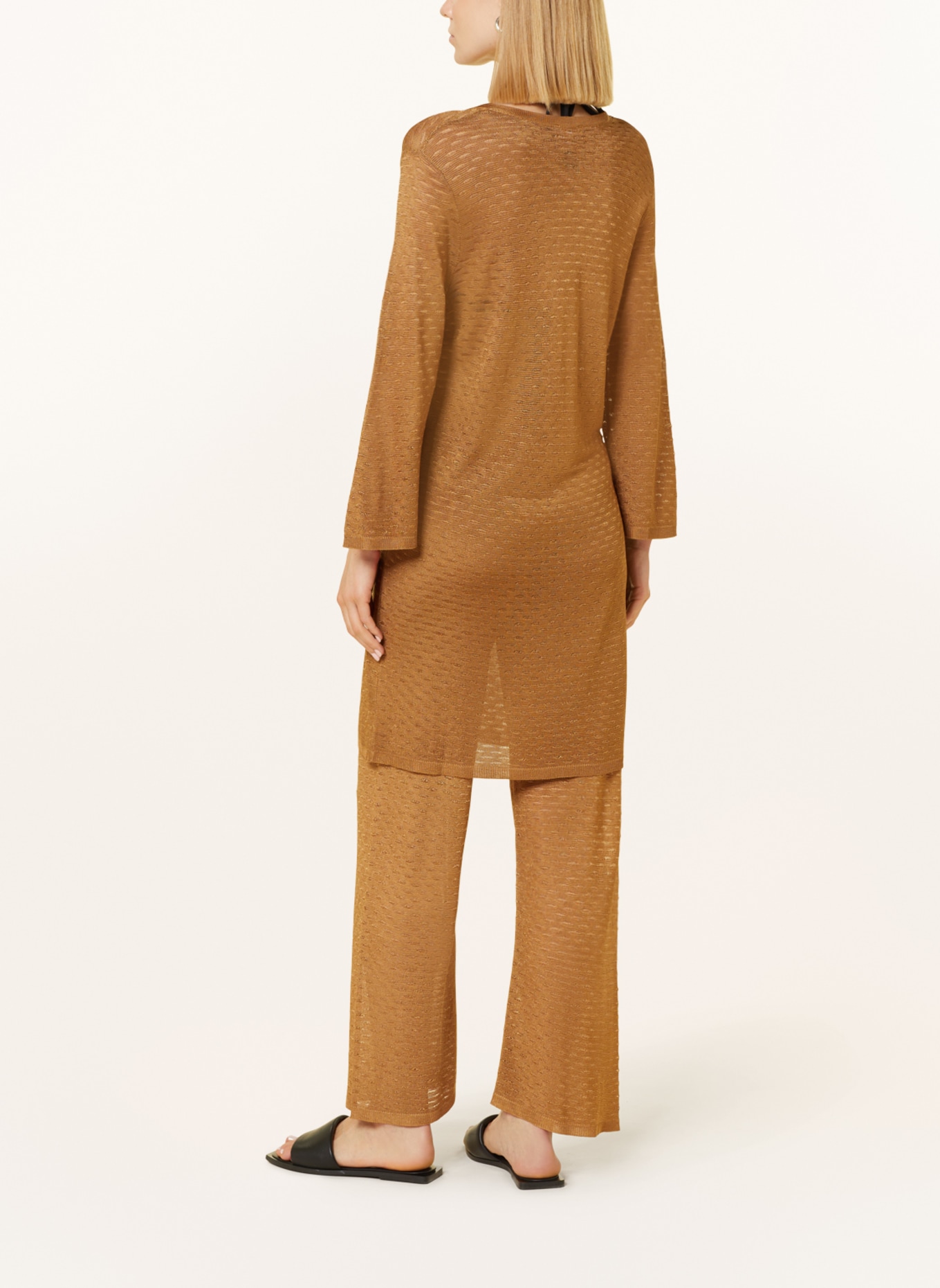 MARYAN MEHLHORN Knit tunic PERCEPTIONS, Color: CAMEL (Image 3)