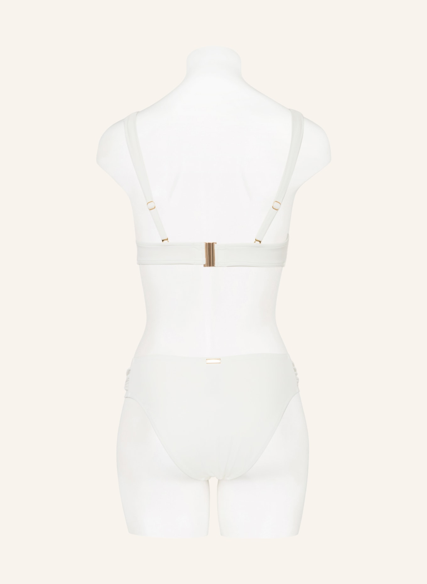 MARYAN MEHLHORN Dół od bikini z wysokim stanem THE WHITE COLLECTION, Kolor: BIAŁY (Obrazek 3)