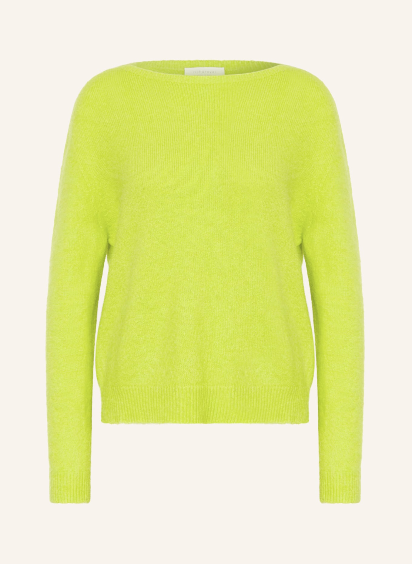 rich&royal Sweater, Color: LIGHT GREEN (Image 1)