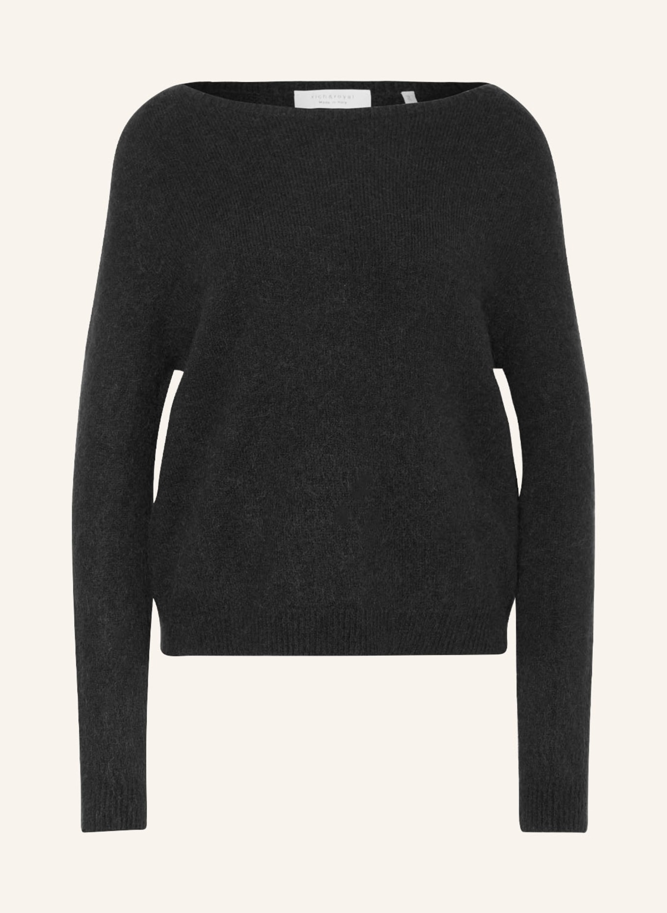 rich&royal Sweater, Color: BLACK (Image 1)