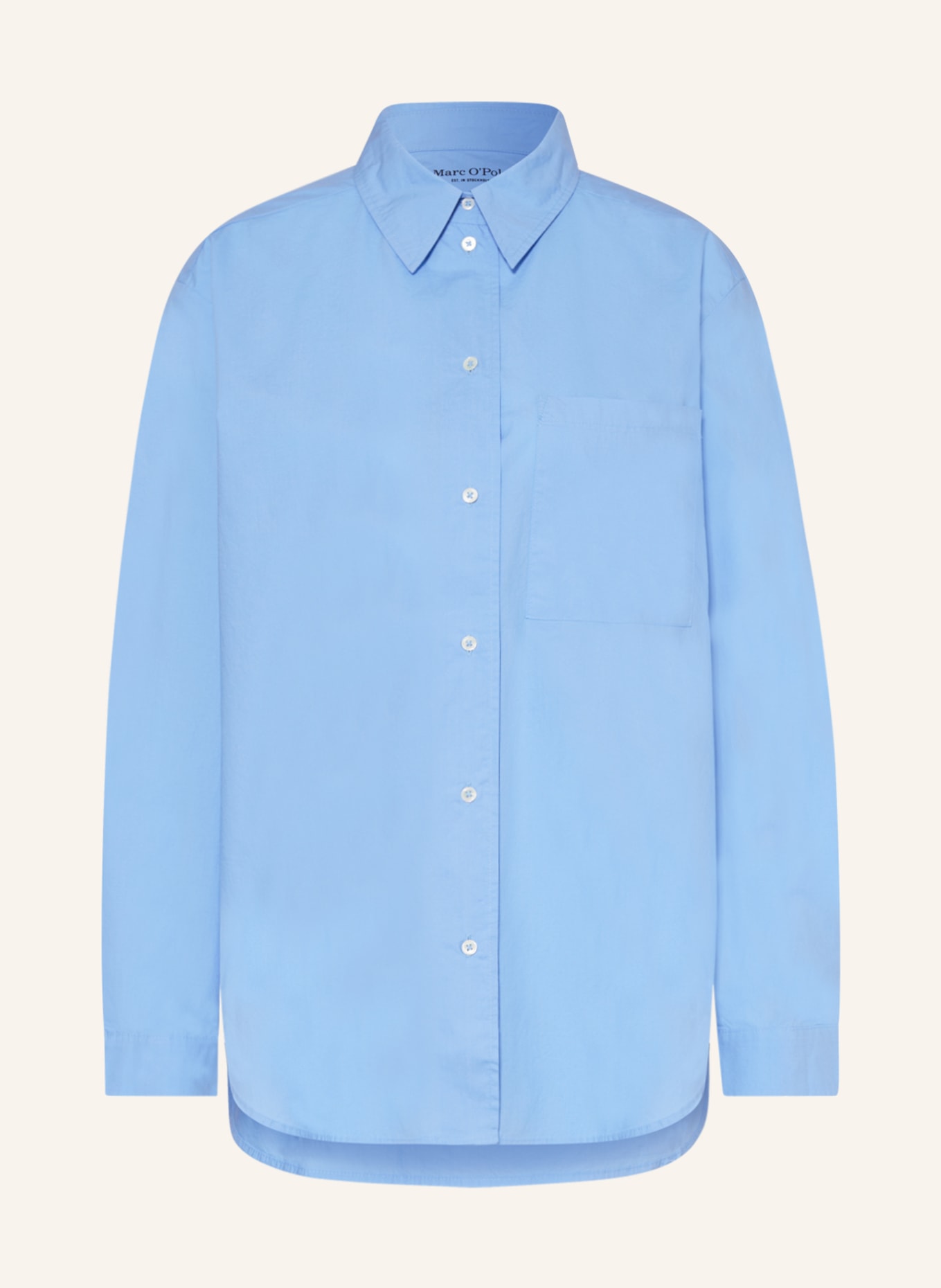 Marc O'Polo Shirt blouse, Color: LIGHT BLUE (Image 1)
