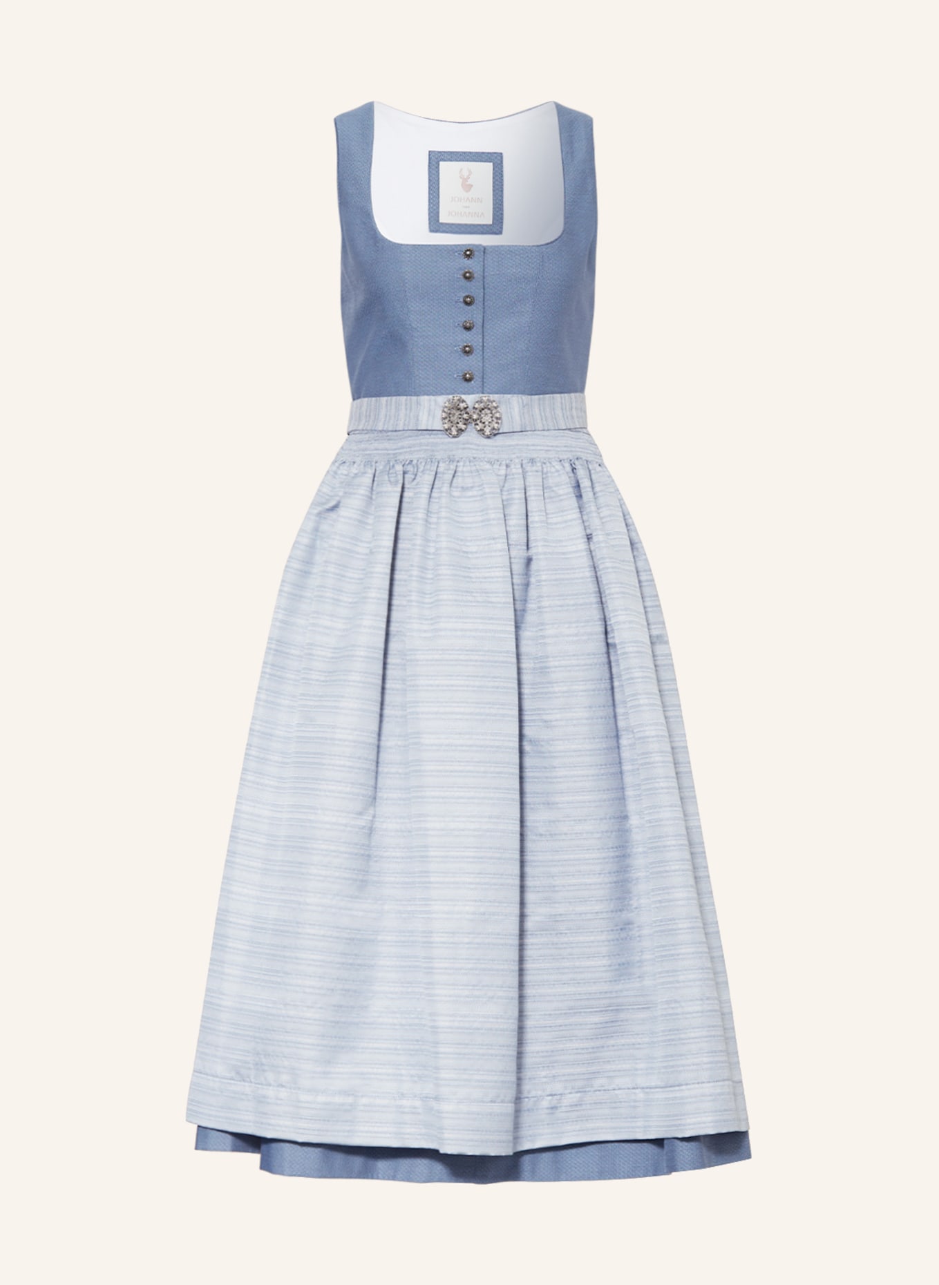 Johann & Johanna Dirndl, Farbe: HELLBLAU/ BLAU (Bild 1)